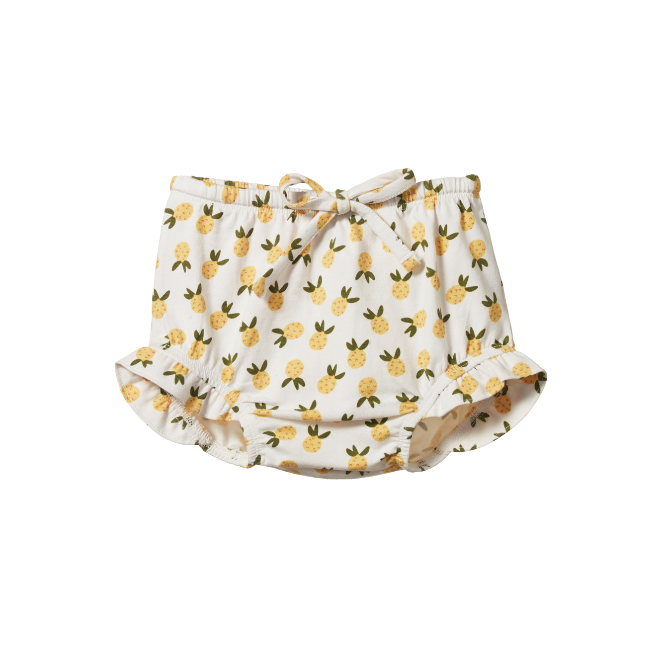 Baby Petal Bloomers - Petite Pineapple Print