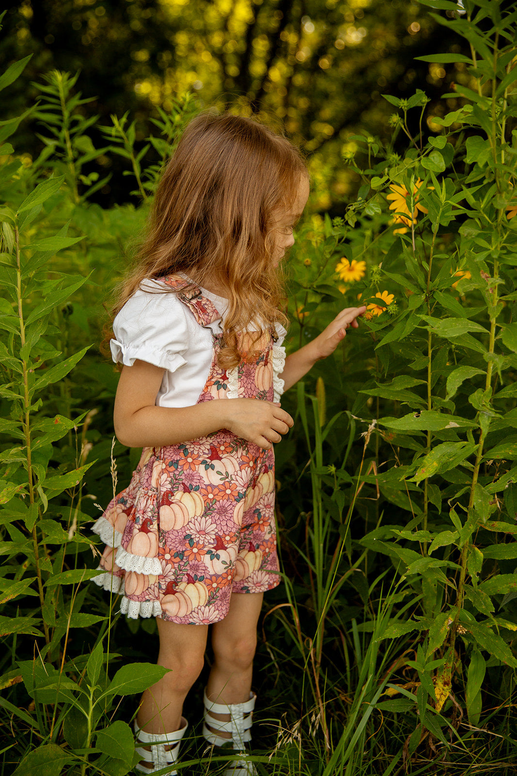 Harvest Blossom Overalls