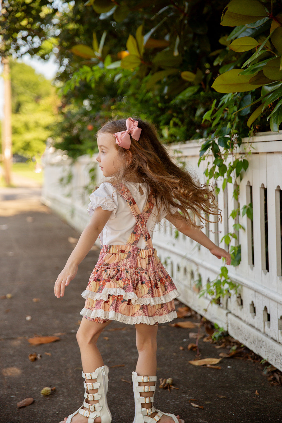 Harvest Blossom Overalls