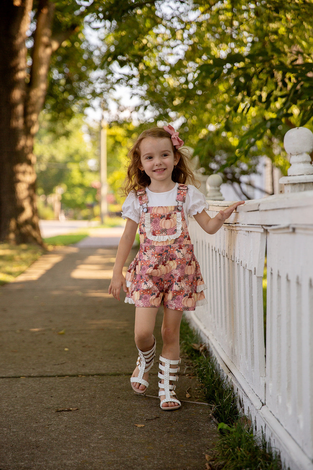 Harvest Blossom Overalls