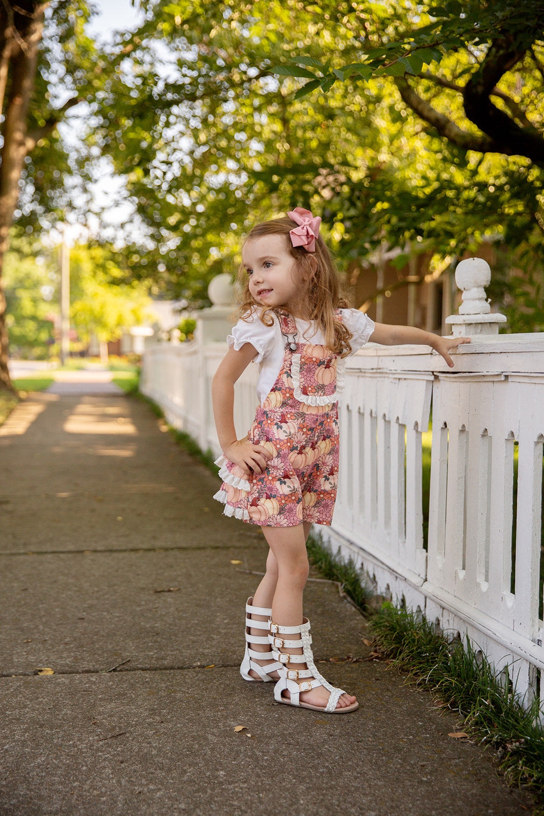 Harvest Blossom Overalls