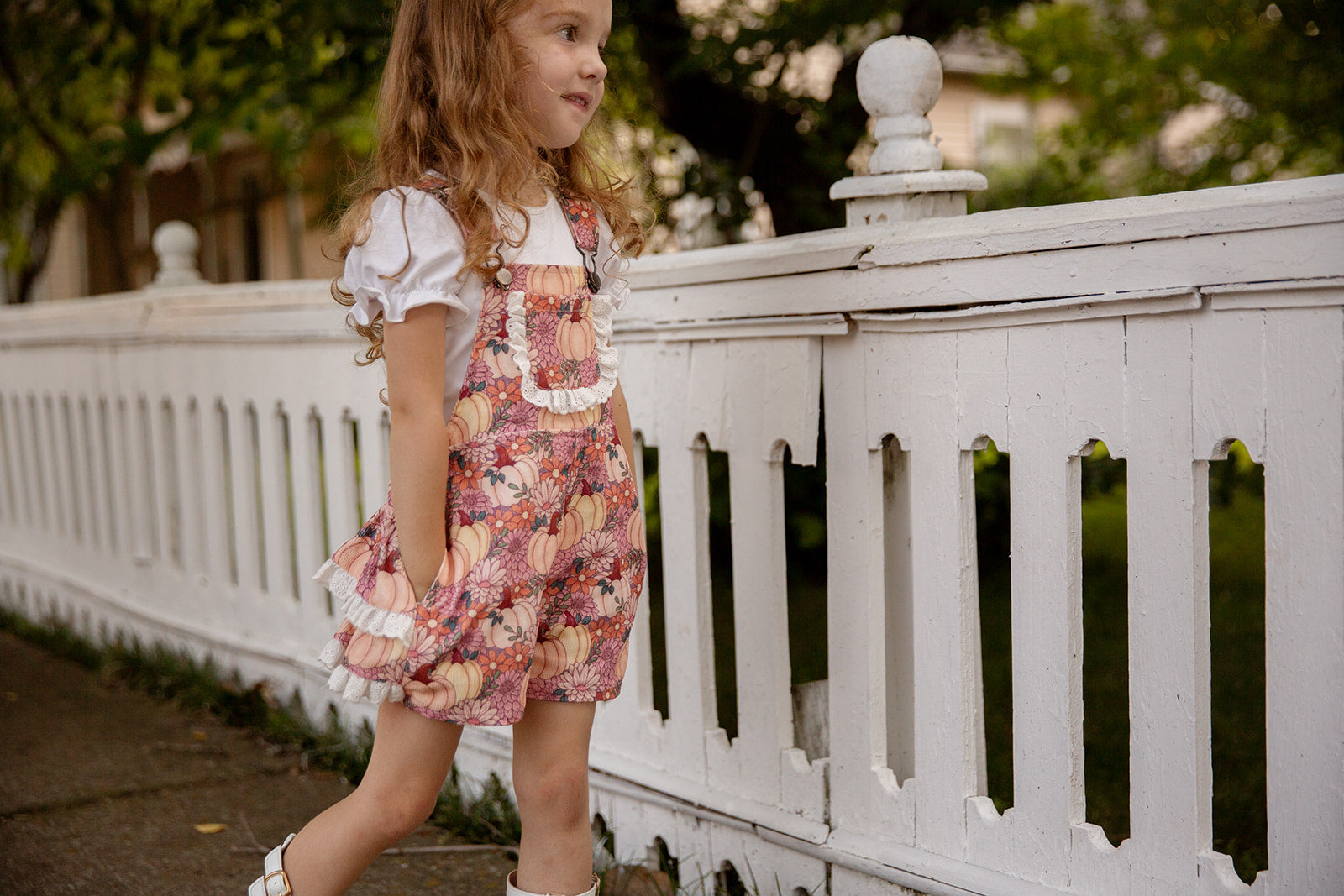 Harvest Blossom Overalls