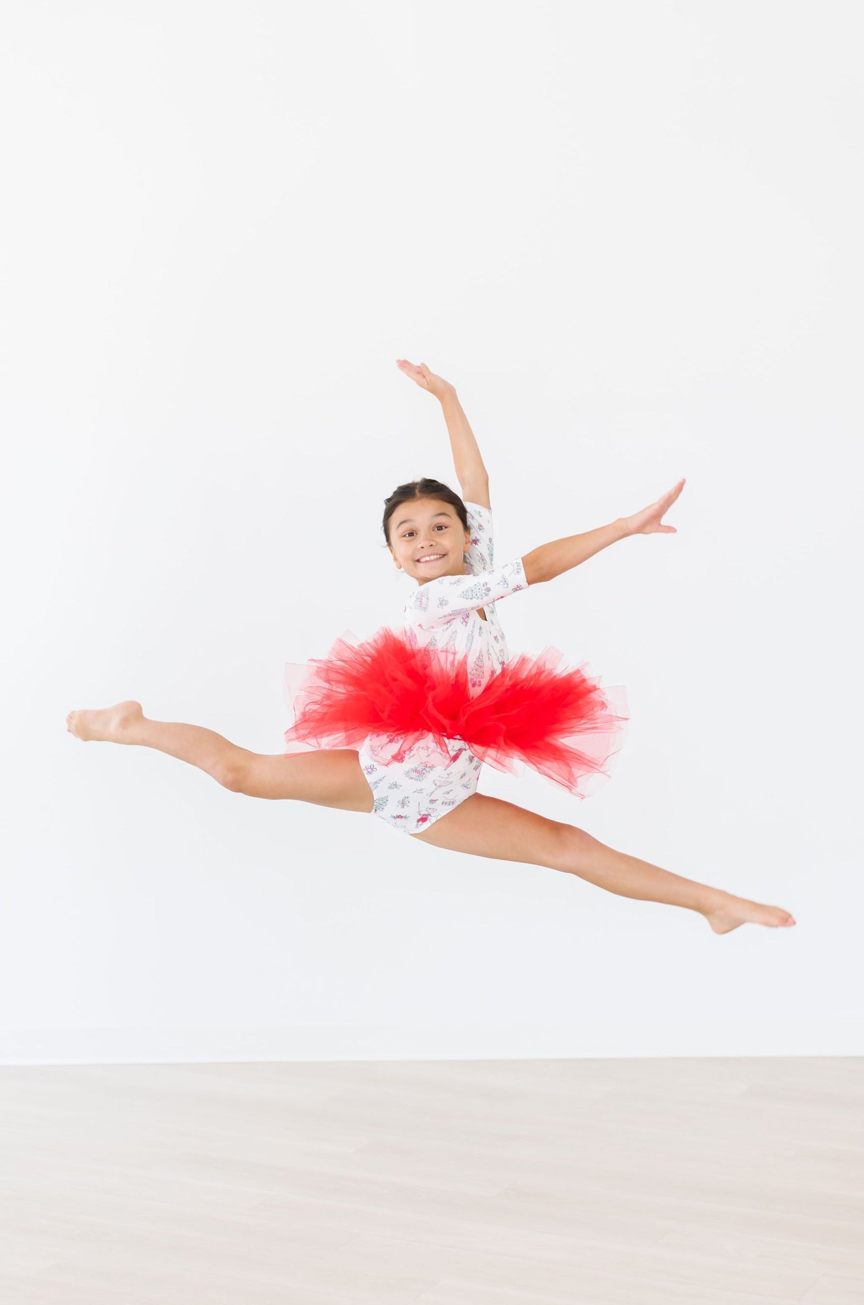 Clara's Christmas 3/4 Tutu Leotard