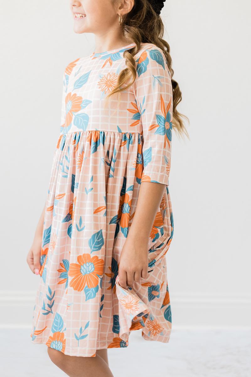 Marigold Twirl Dress