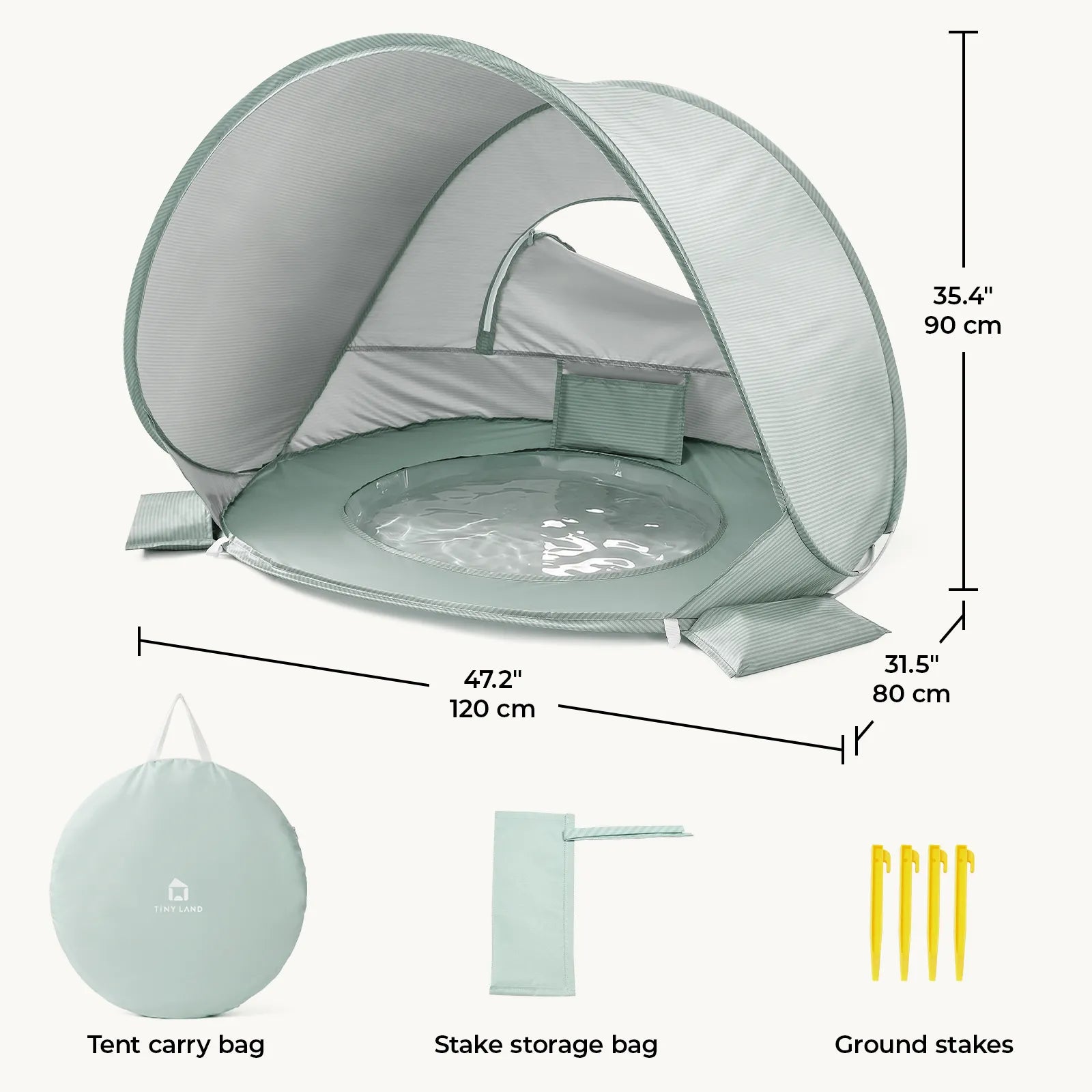 Tiny Land® 3-in-1 Baby Beach Tent
