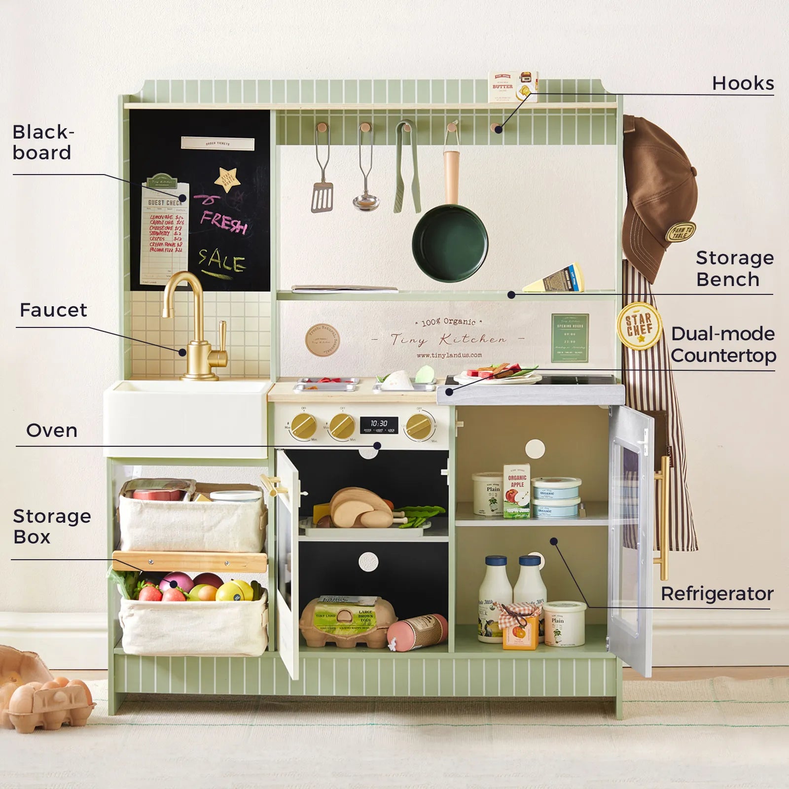 Tiny Land® BistroSwitch Play Kitchen
