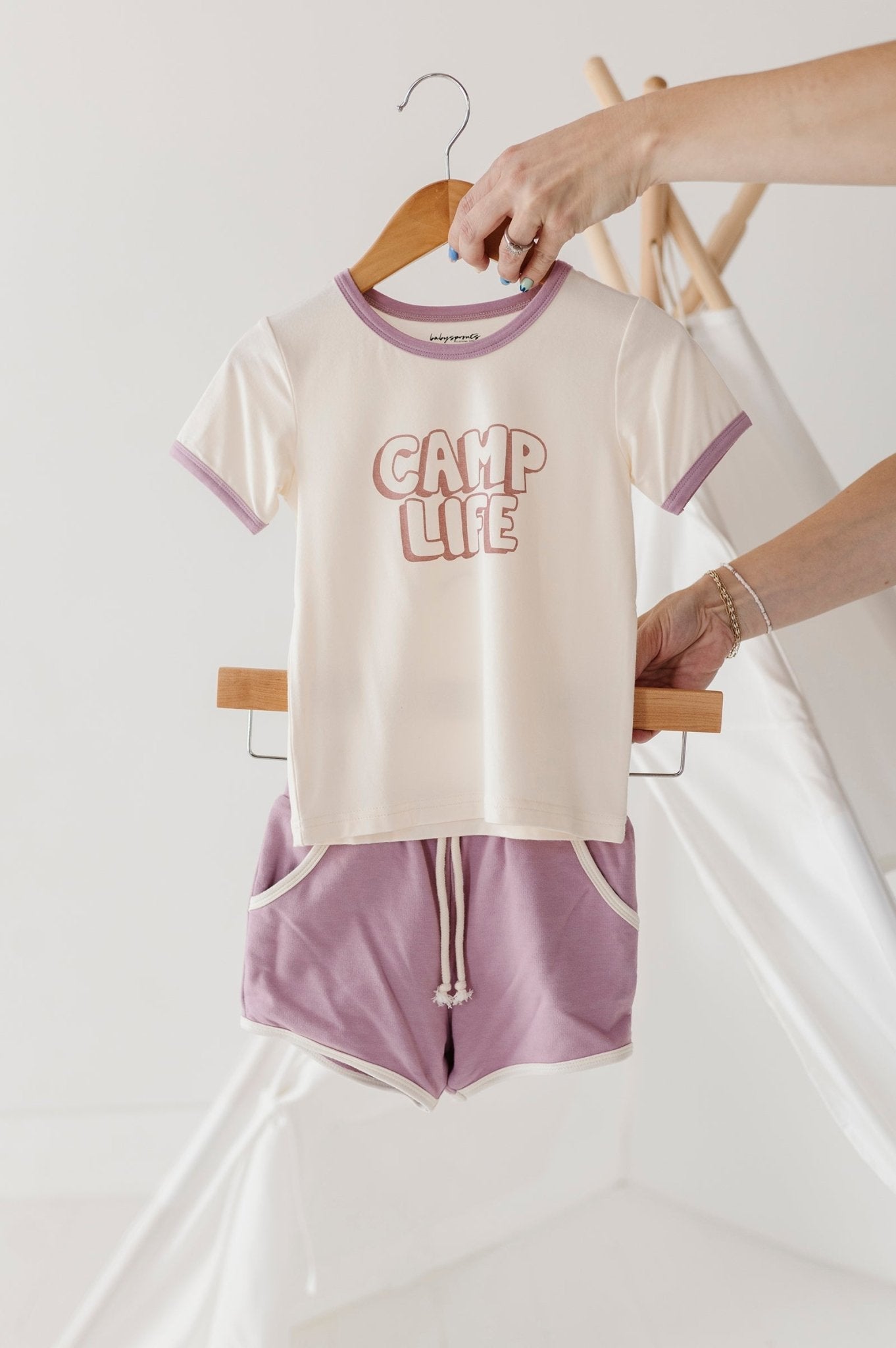 Girl's Retro Short Sleeve Tee