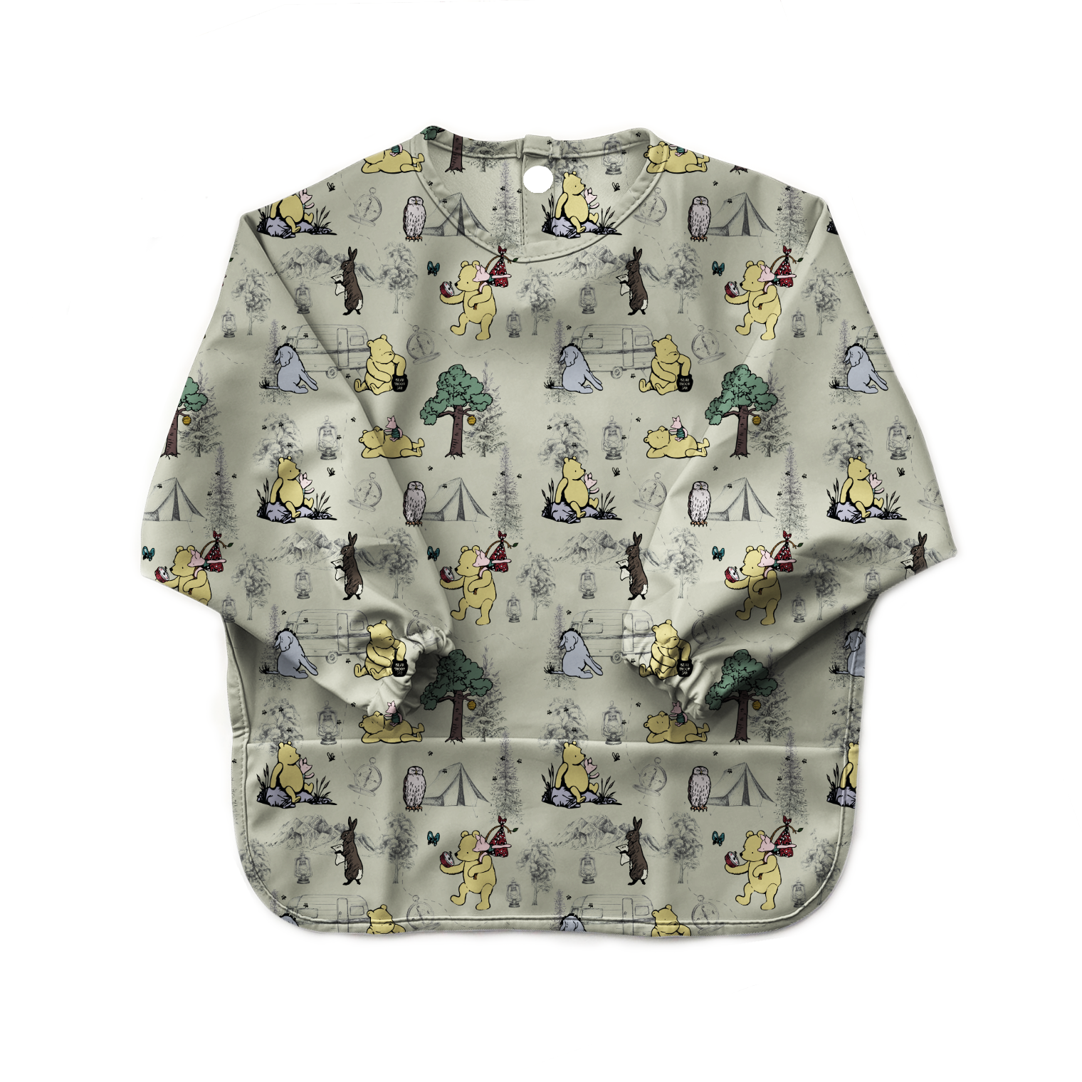 Long Sleeve Recycled Plastic Smock Bib  kindthing   