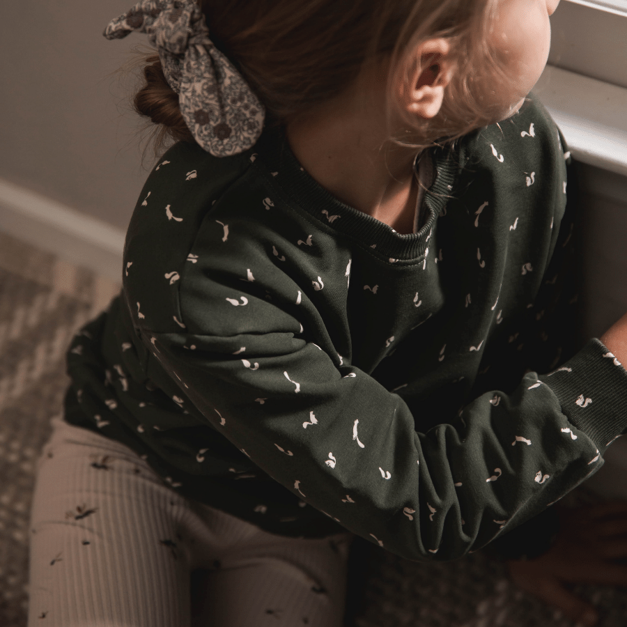 The Printed Sweatshirt - Squirrel