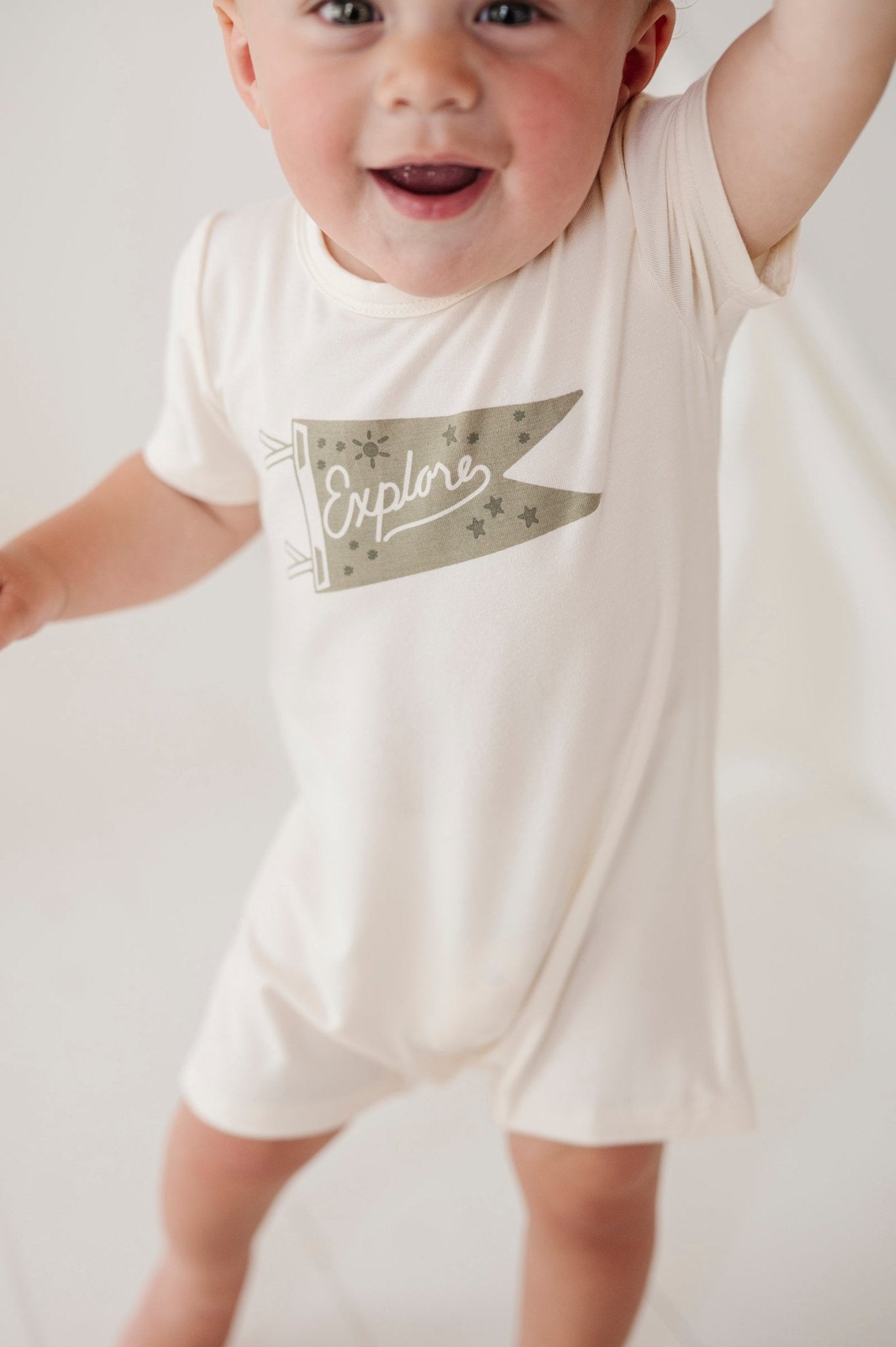 Baby Boy Tee Romper