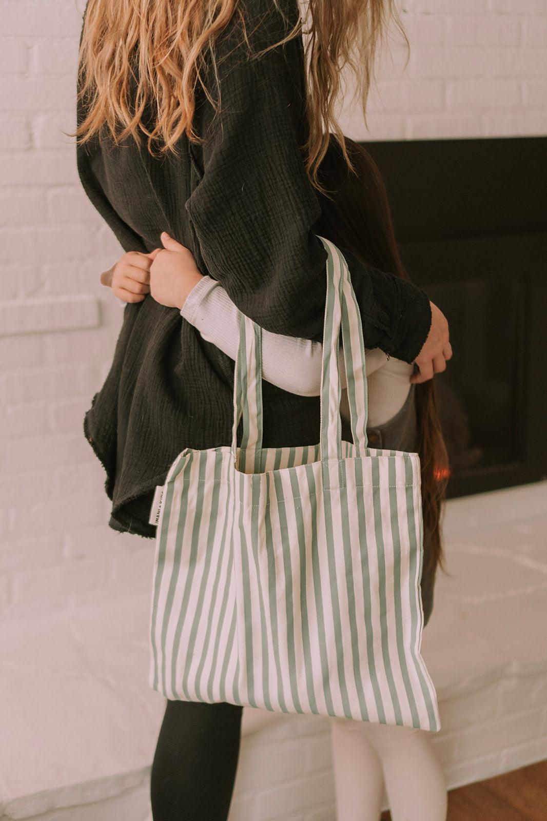 Brave Canvas Tote + Mini Tote Bag Set