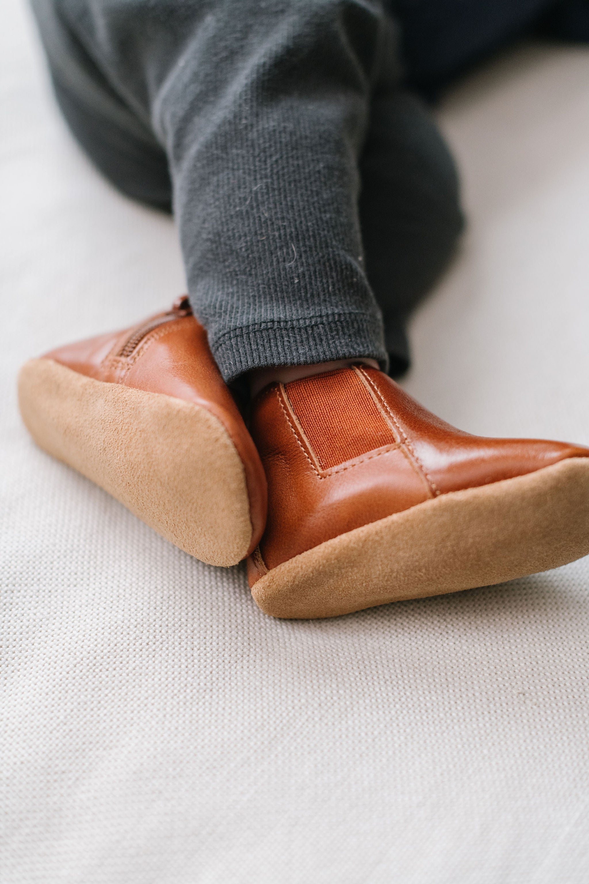 Cognac - Chelsea Boot - Soft Sole