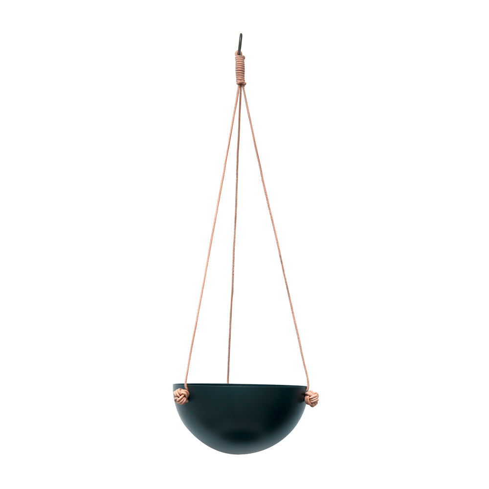 Pif Paf Puf Hanging Storage - 1 Bowl, Small - Dark Grey