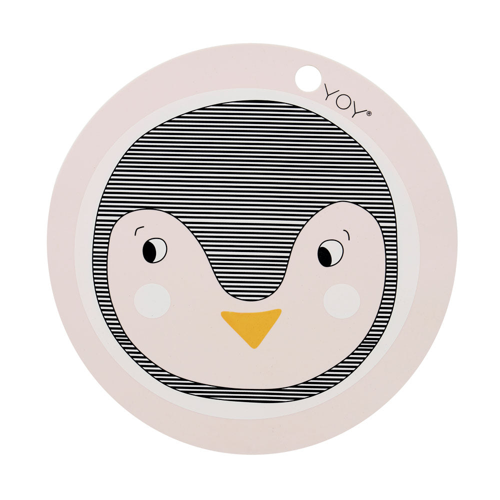 Placemat Penguin - Rose