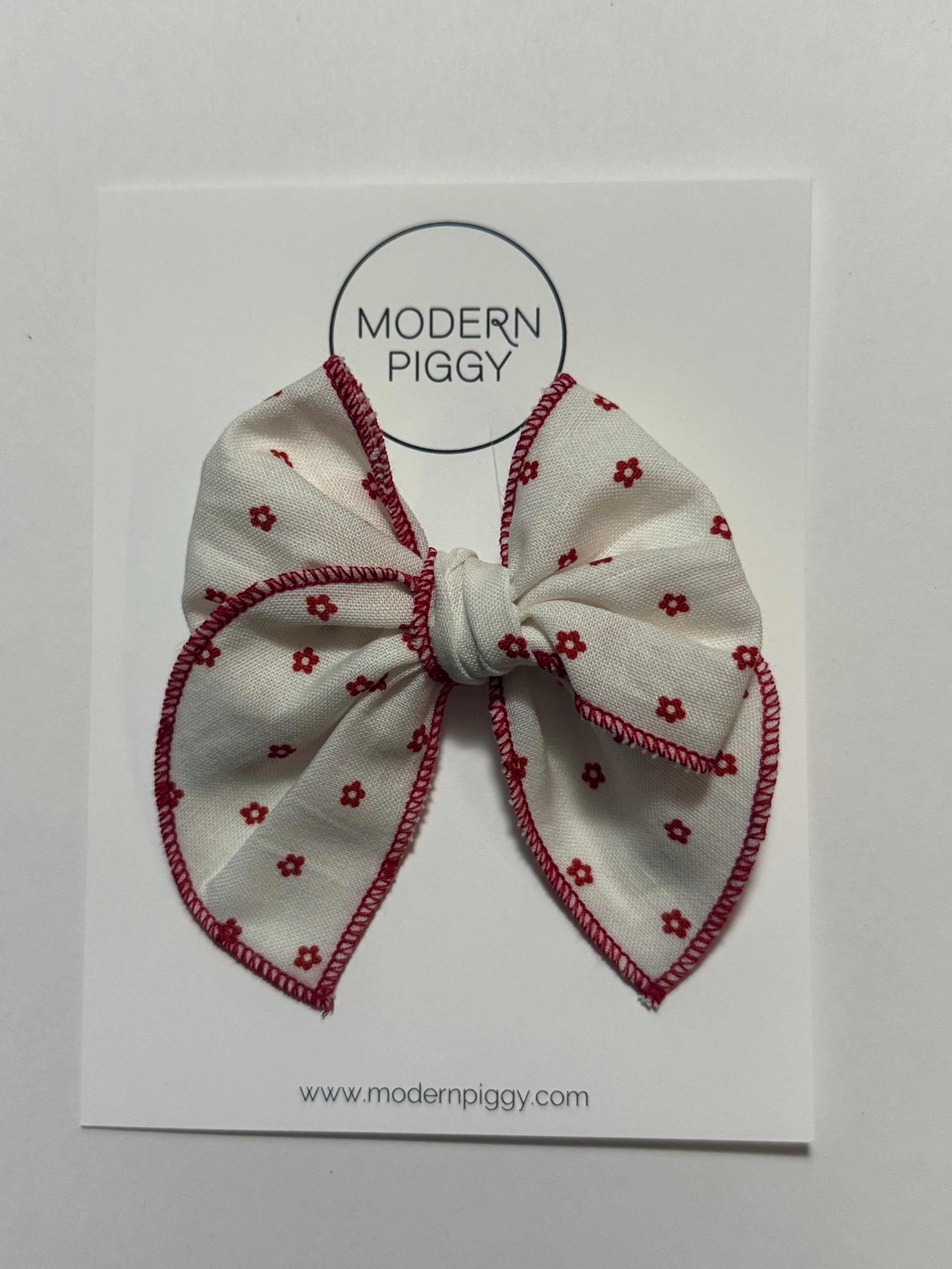 Indy Bloom- Red | Petite Party Bow