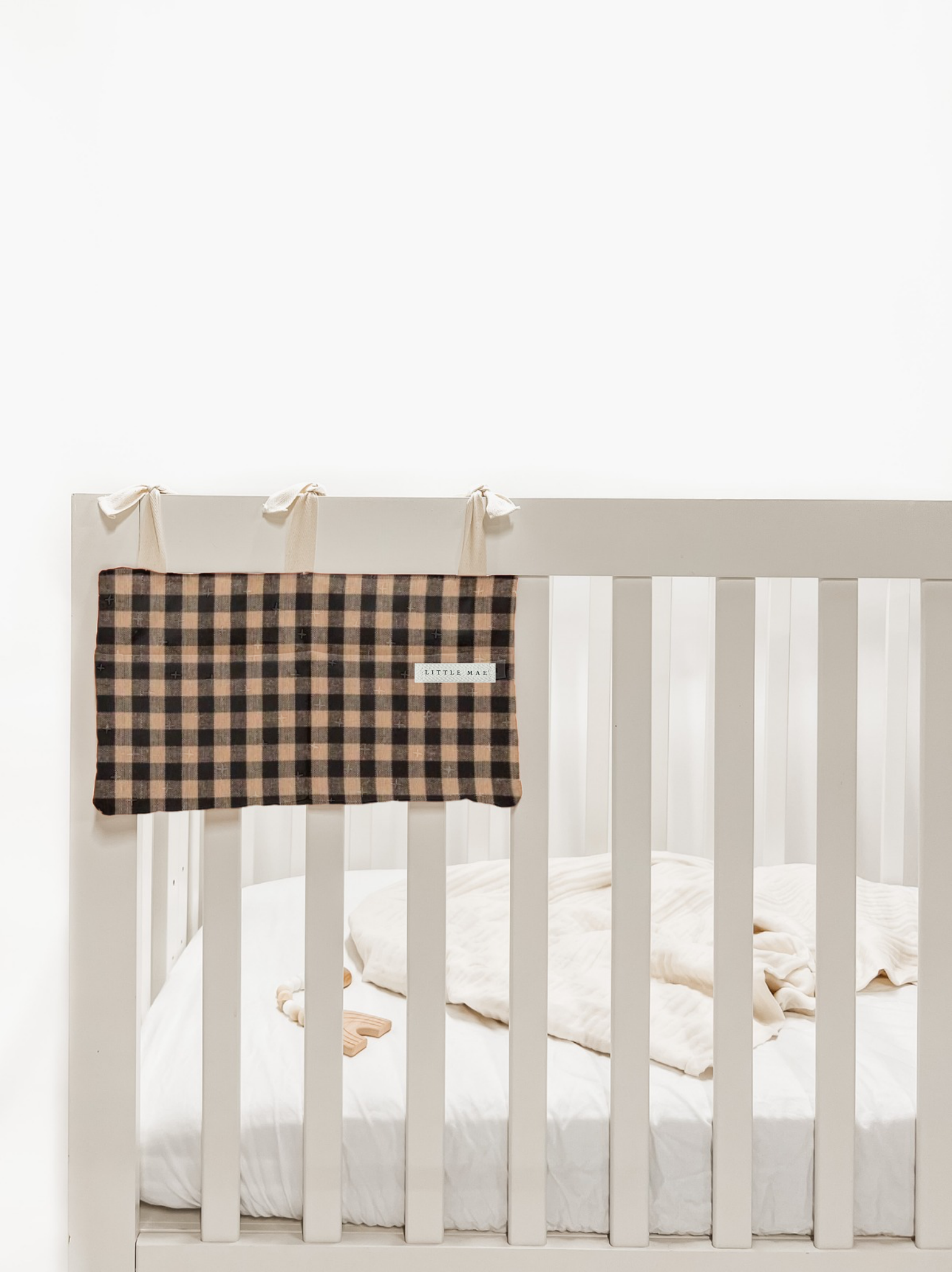 Baby Crib Diaper Caddy Storage Organizer Nursery Room