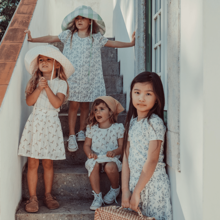 The Printed Short Sleeve Tee - Mintberry