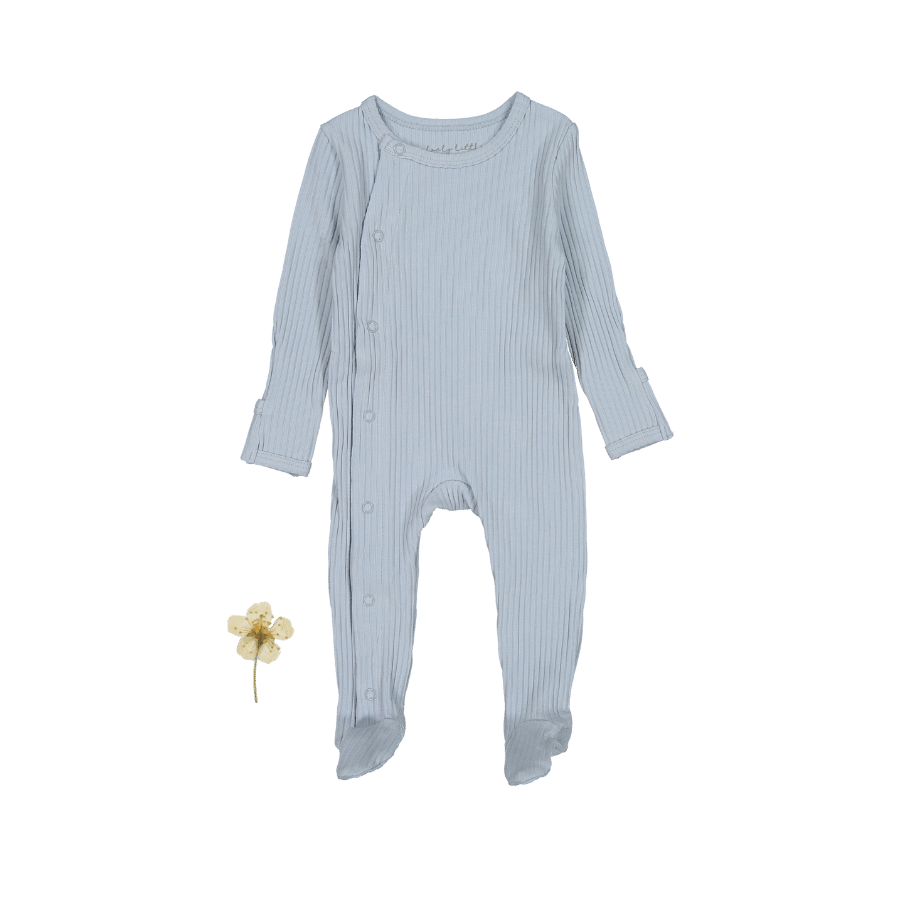 The Snap Romper -  Blue Front Snap Romper Lovely Littles   