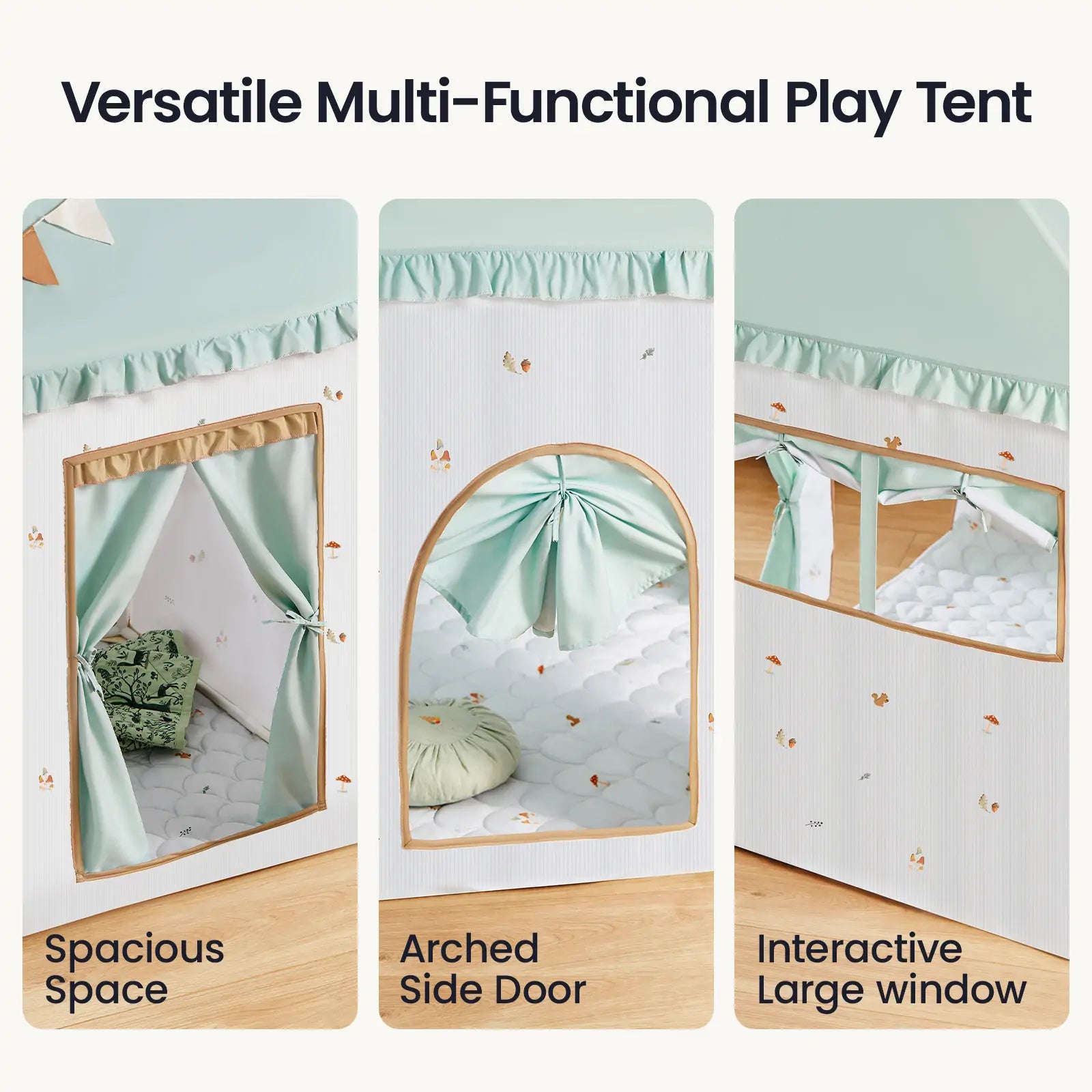 Tiny Land® Playhouse Tent –  Indoor Tent for Kids