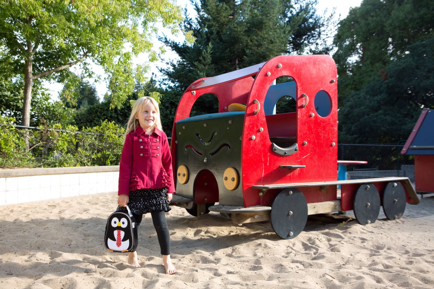 Recycled Fabric Lunch Pack - Penguin