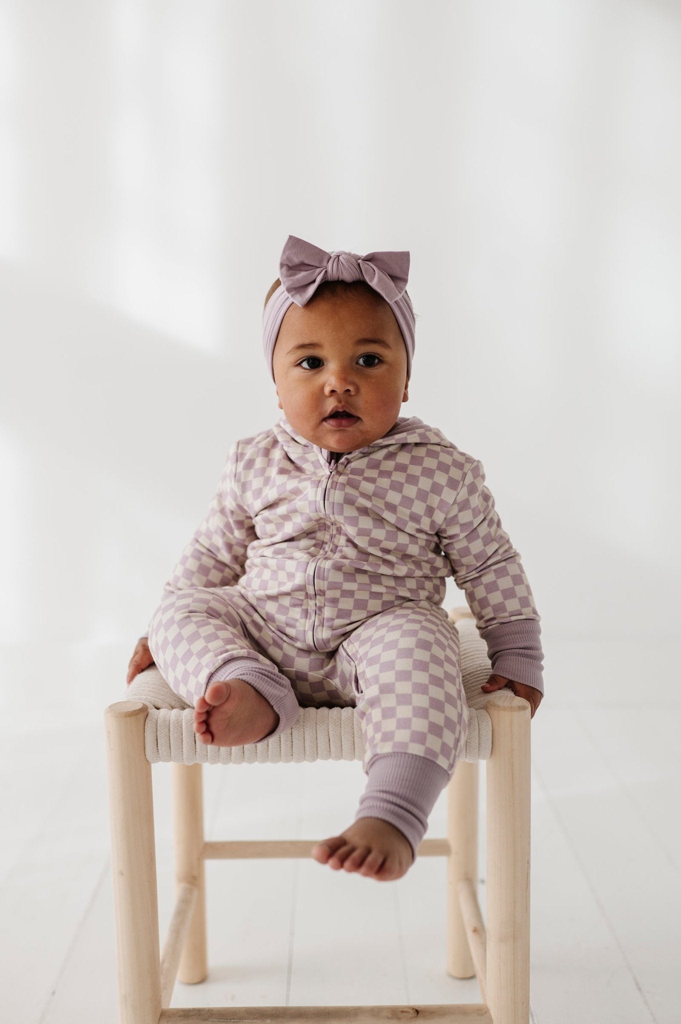 Baby Girl Terry Zip Romper
