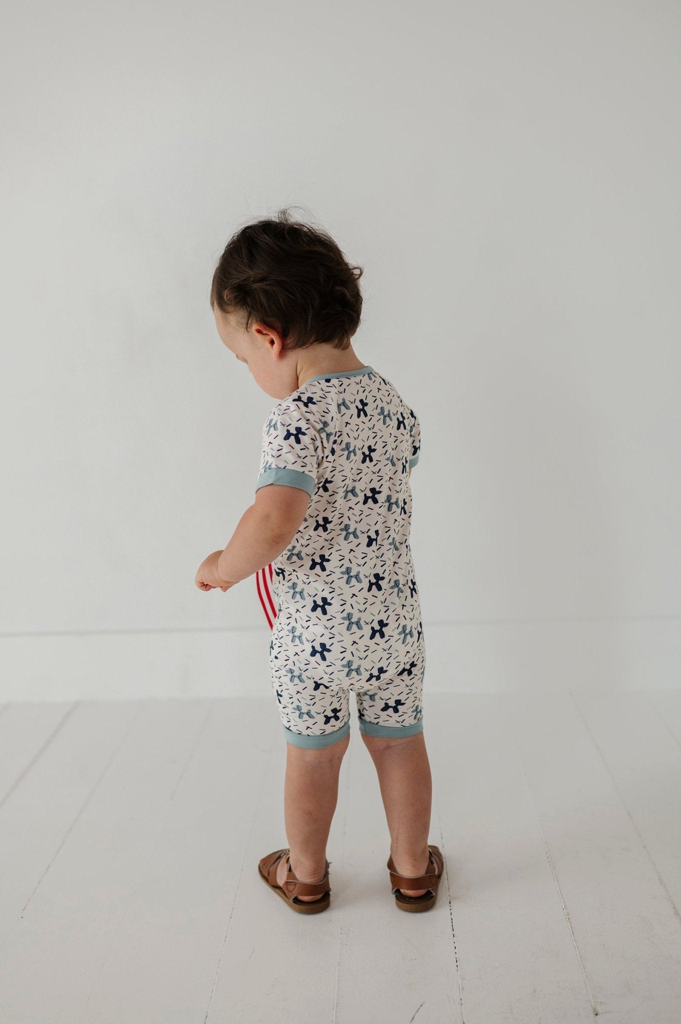 Baby Boy Summer Zip Romper
