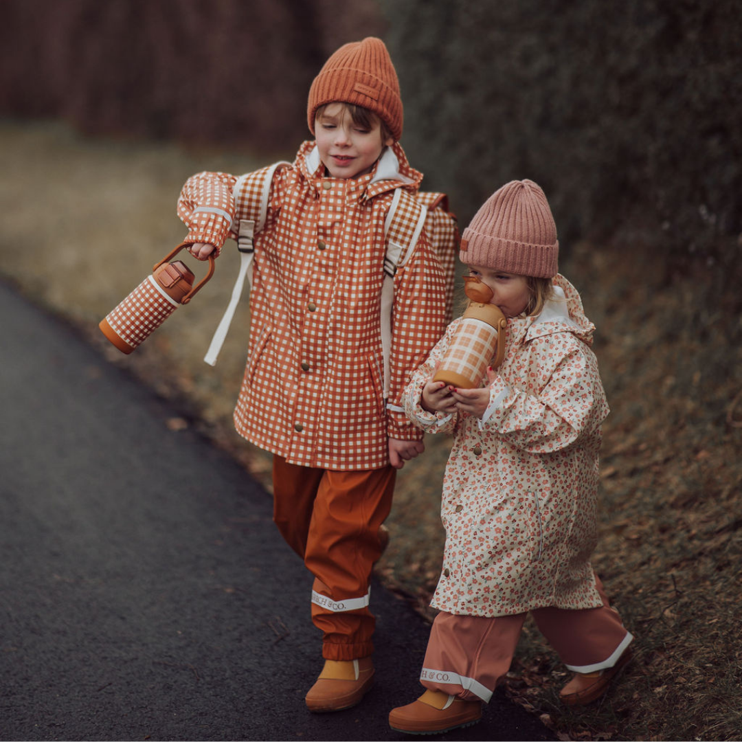 Fishtail Rain Jacket | Sienna Gingham