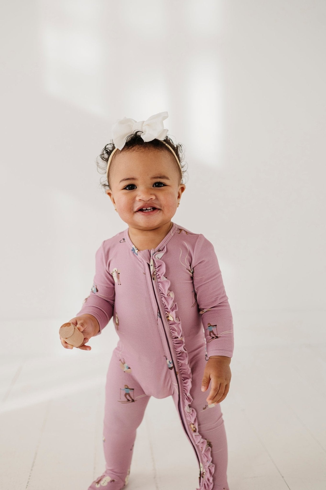 Baby Girl Footie Romper