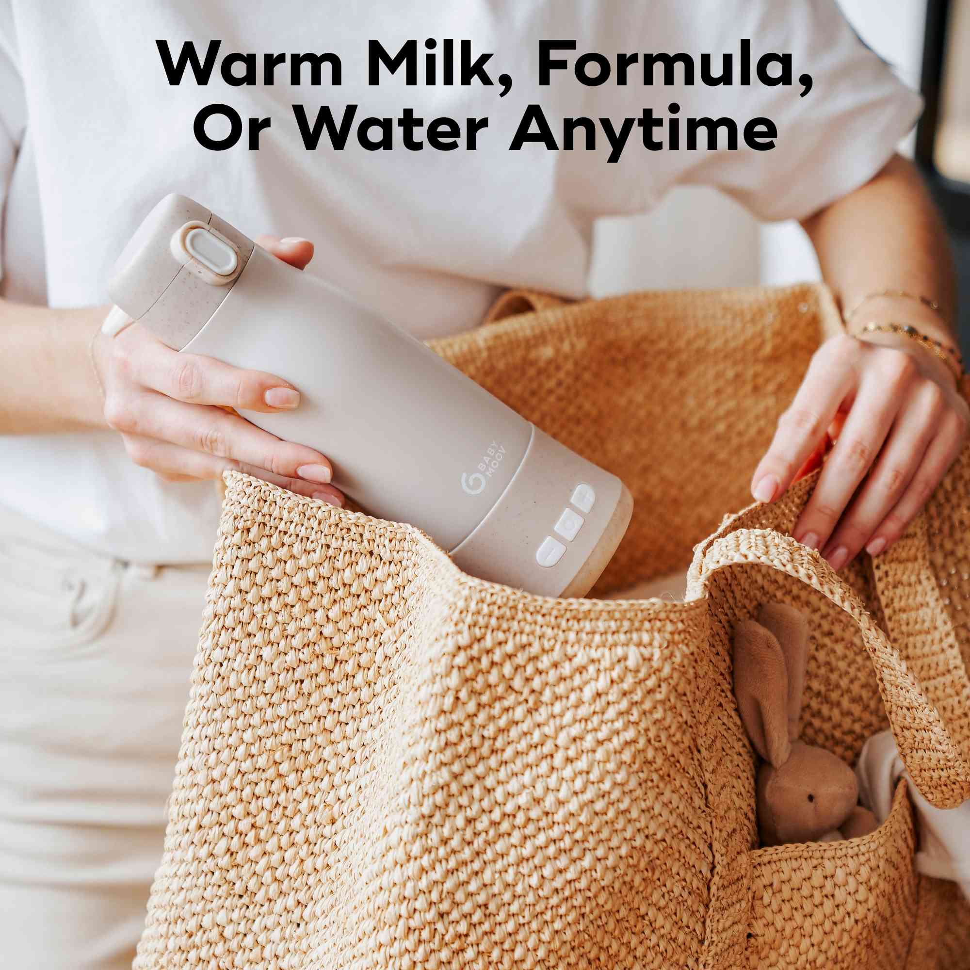Moov & Feed Portable Bottle Warmer for Travel