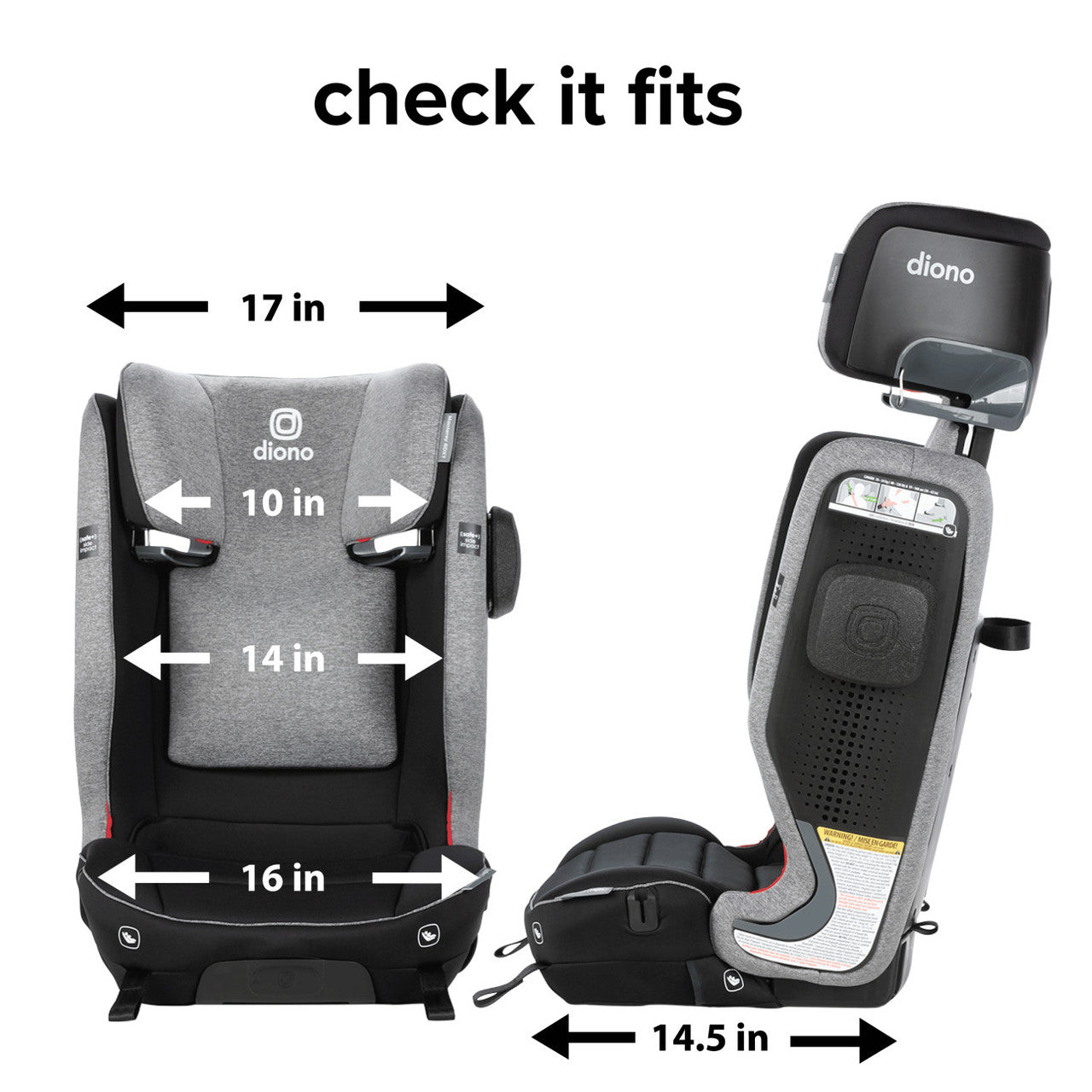Monterey® 6DXT SafePlus® High-Back Booster Seat