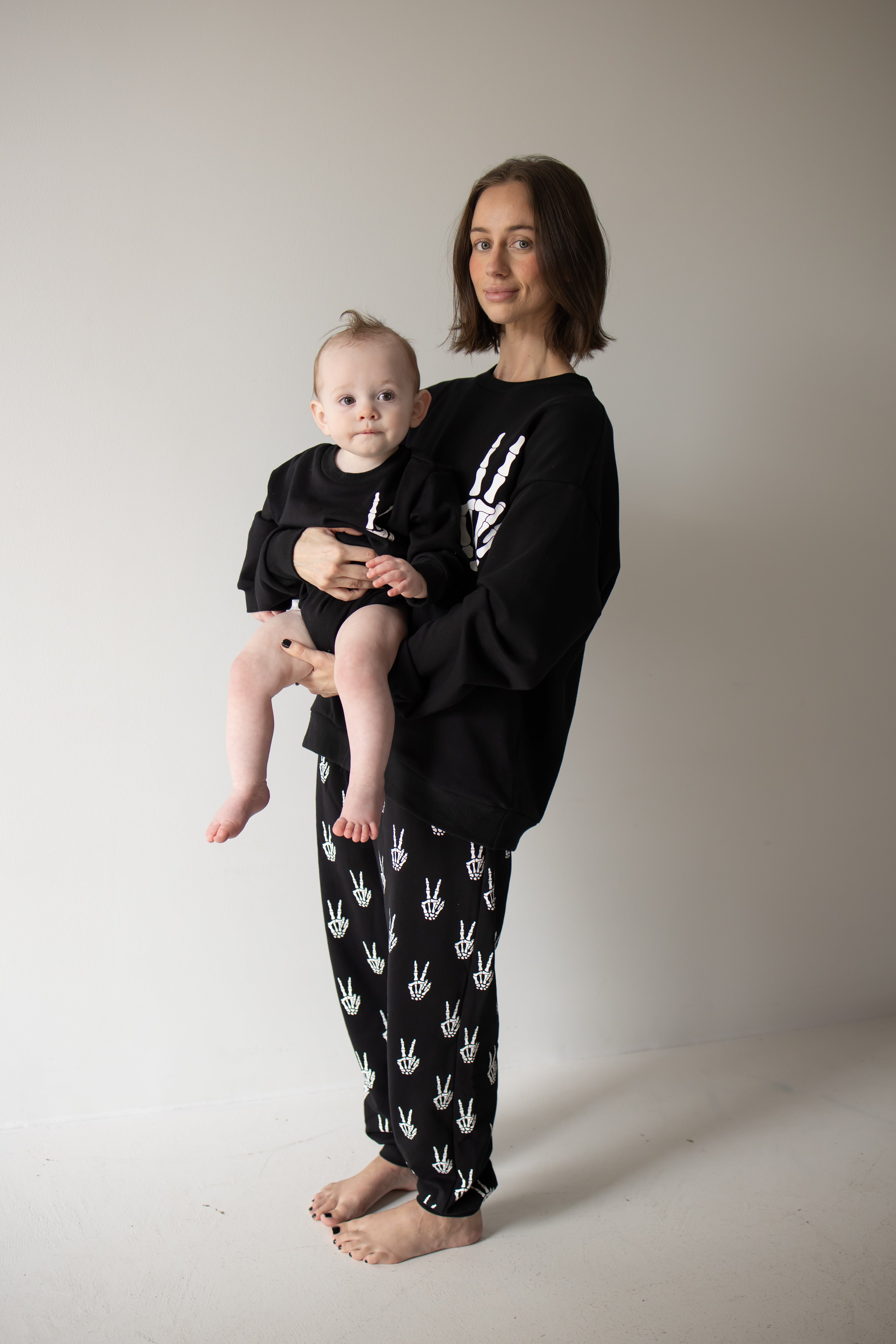 Women's Sweat Set | Midnight Skelly