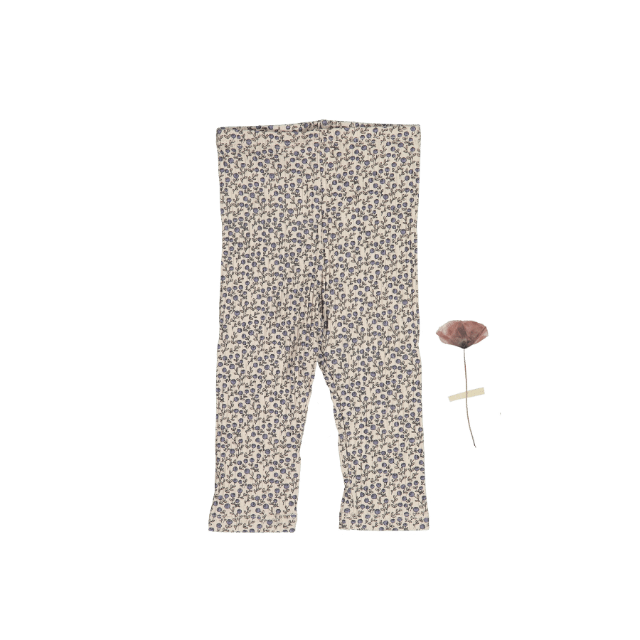 The Printed Legging -  Blueberry