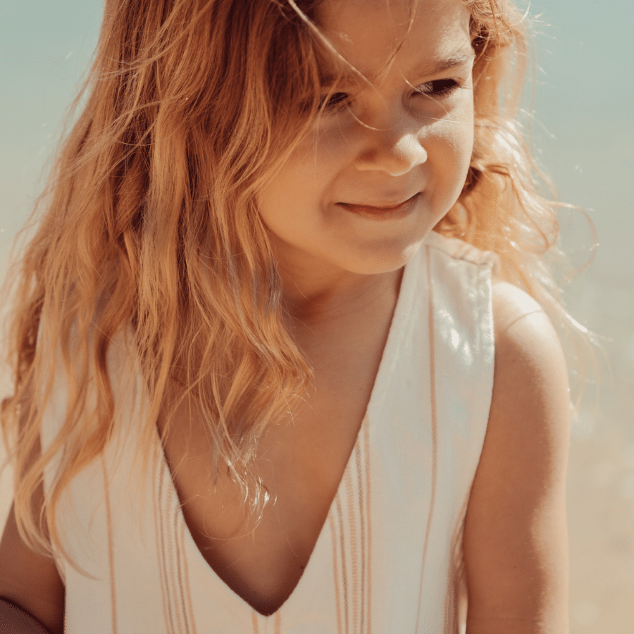 The Printed Short Sleeve Dress - Rose Stripe