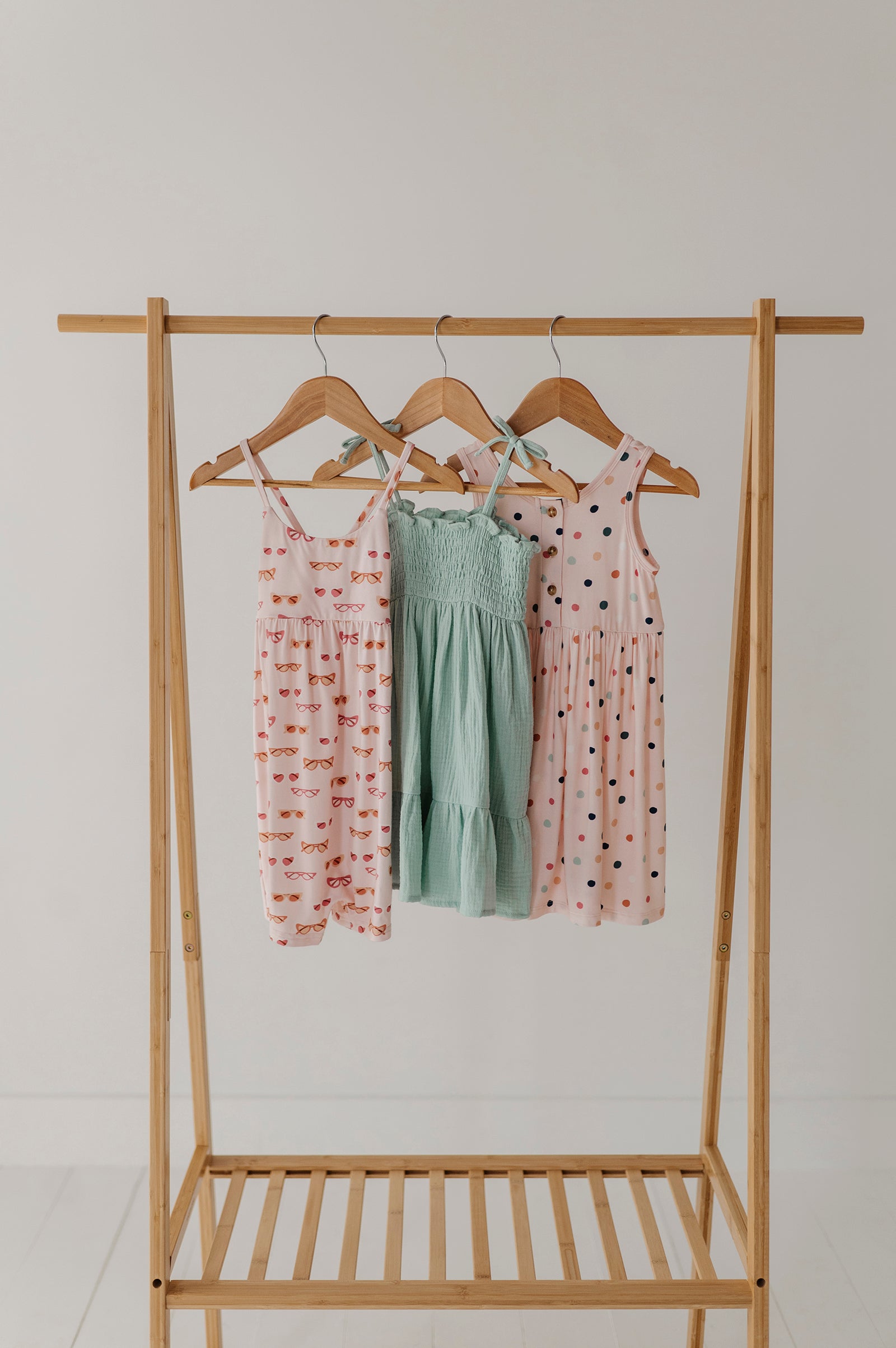 Girl's Tie-Back Romper