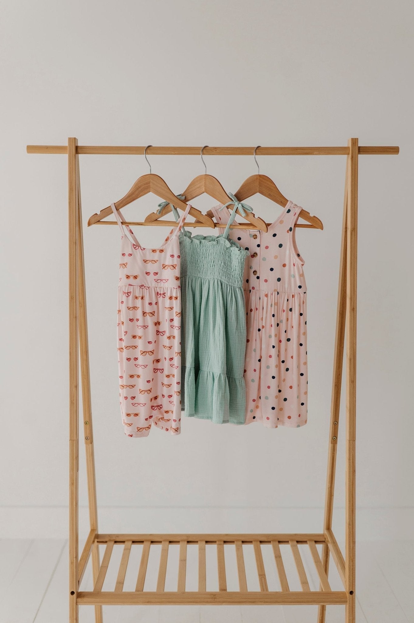 Girl's Tie-Back Romper