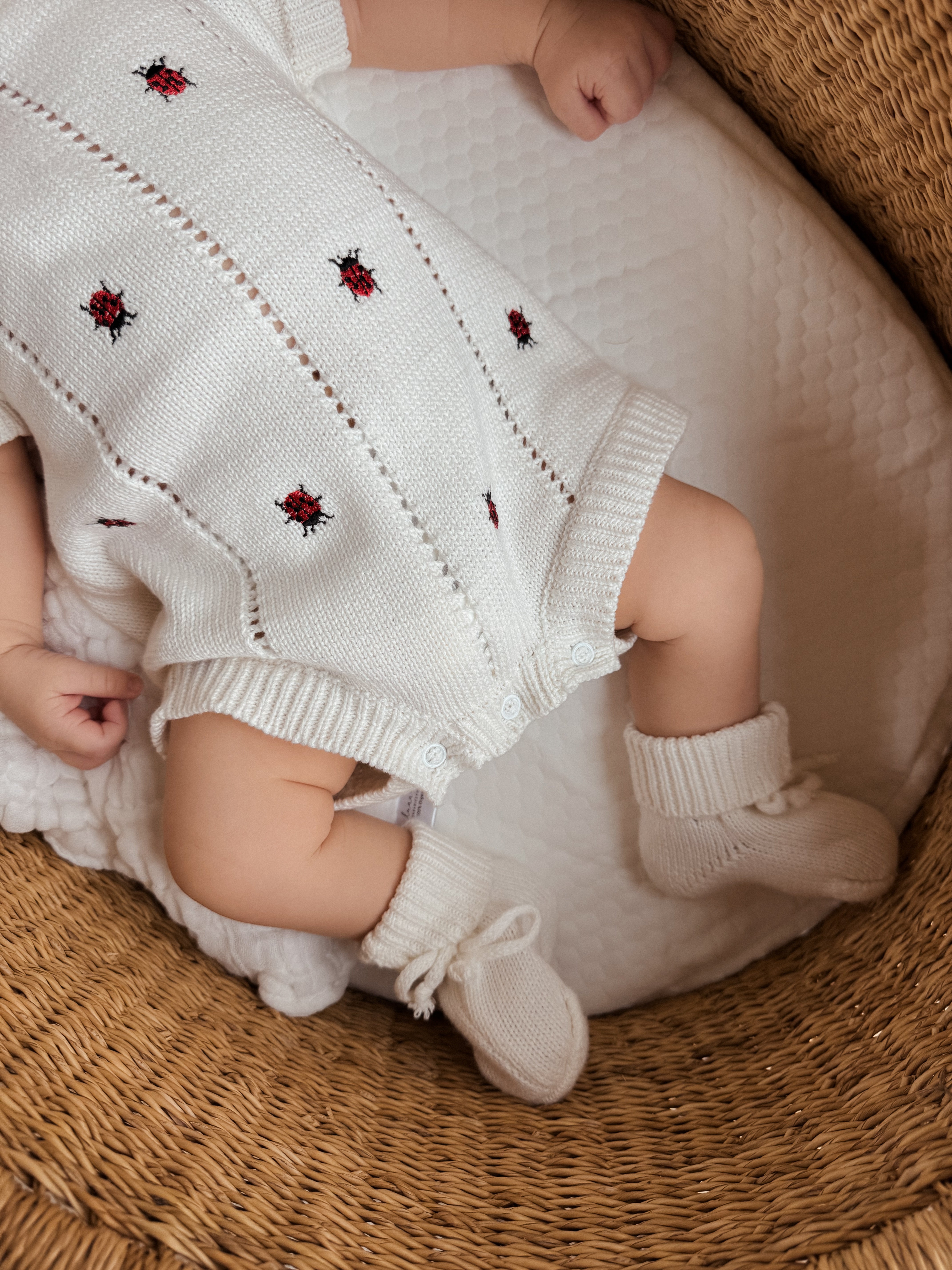 Ladybug Organic Romper