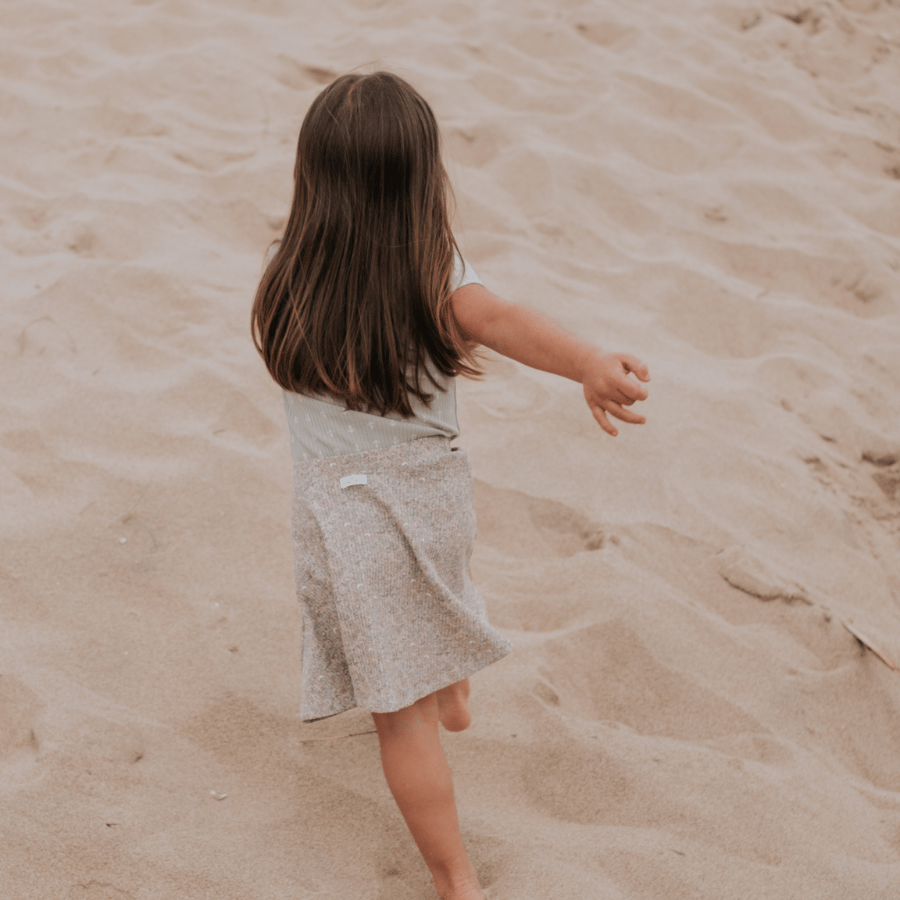 The Printed Skirt - Elise Ribbed