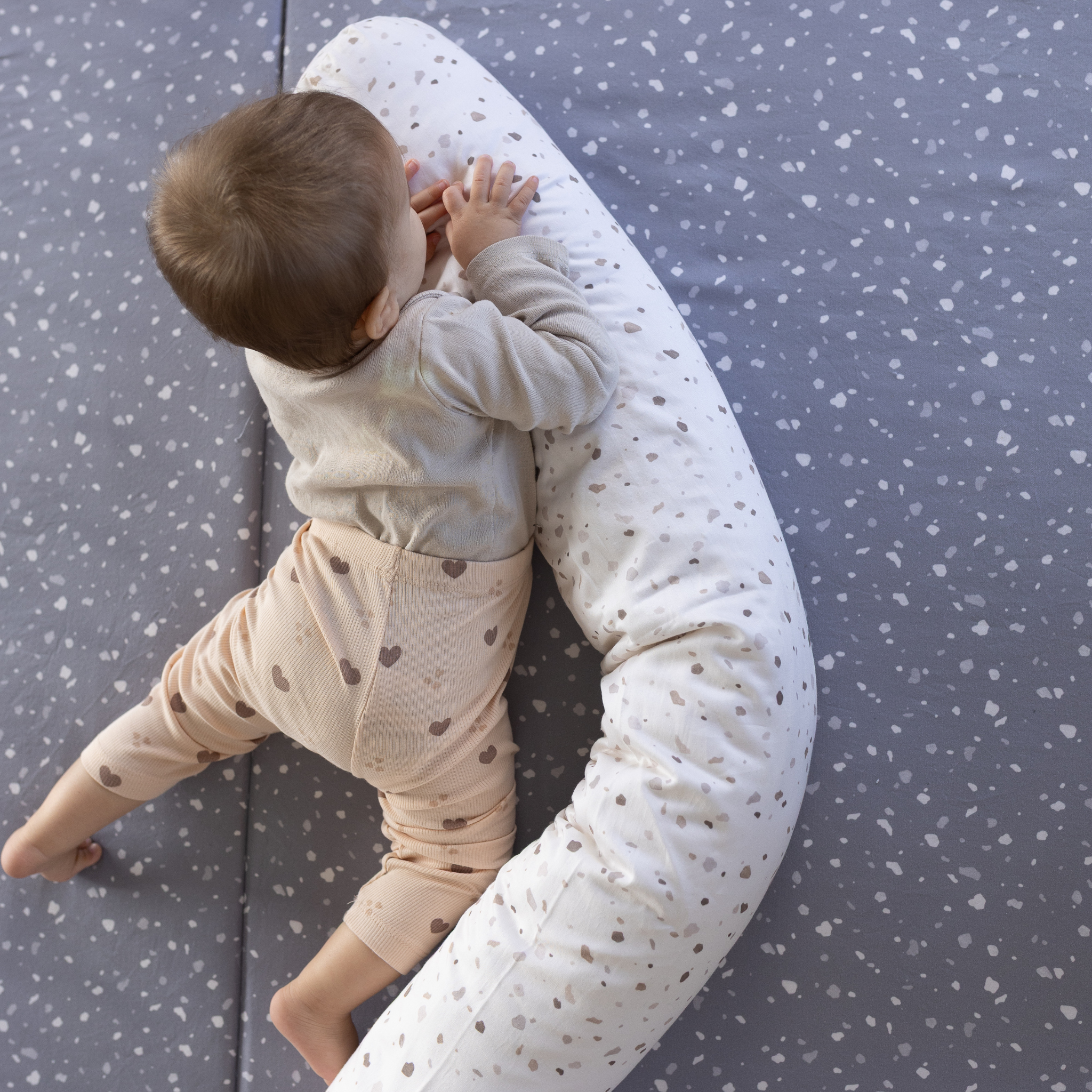 Terrazzo Chalk Support Pillow