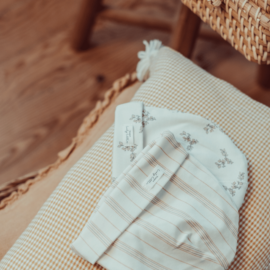 The Printed Blanket - Rose Stripe