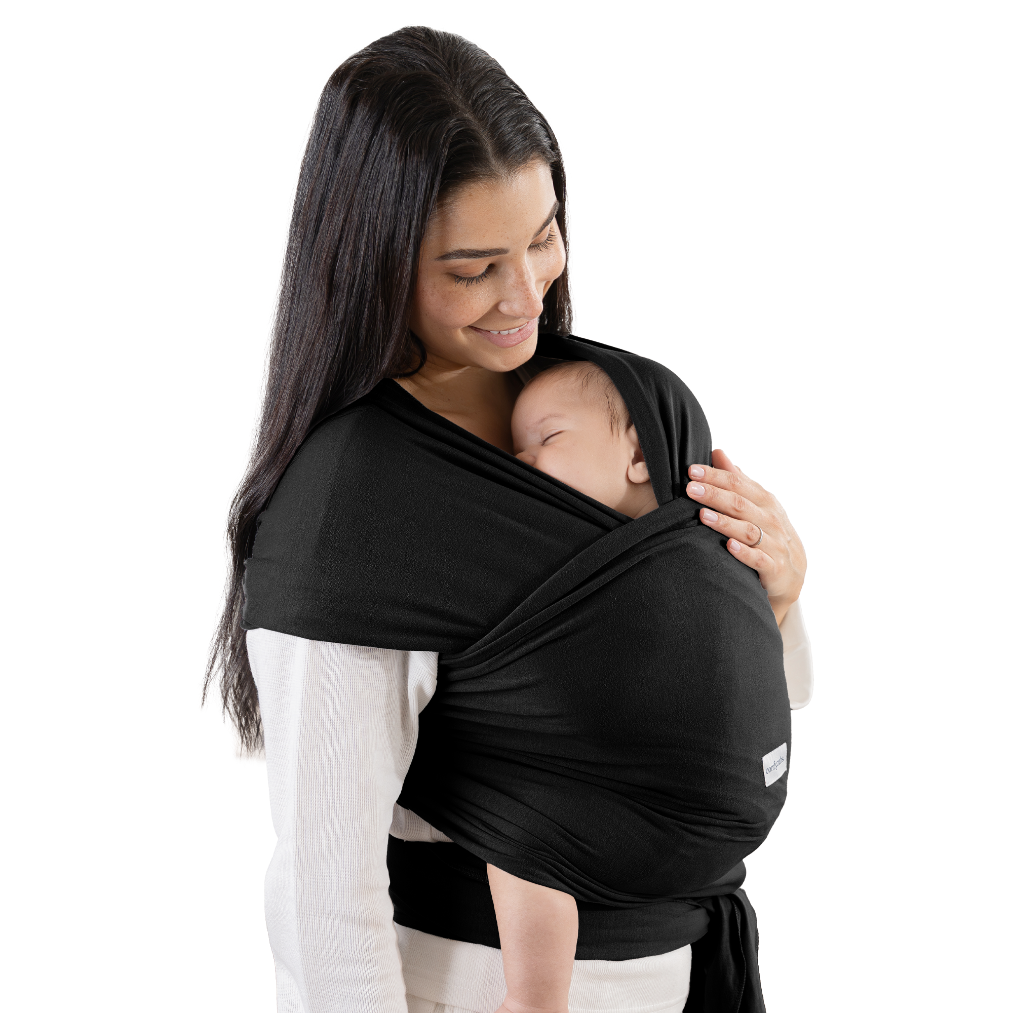 Baby Wrap Carrier in Black
