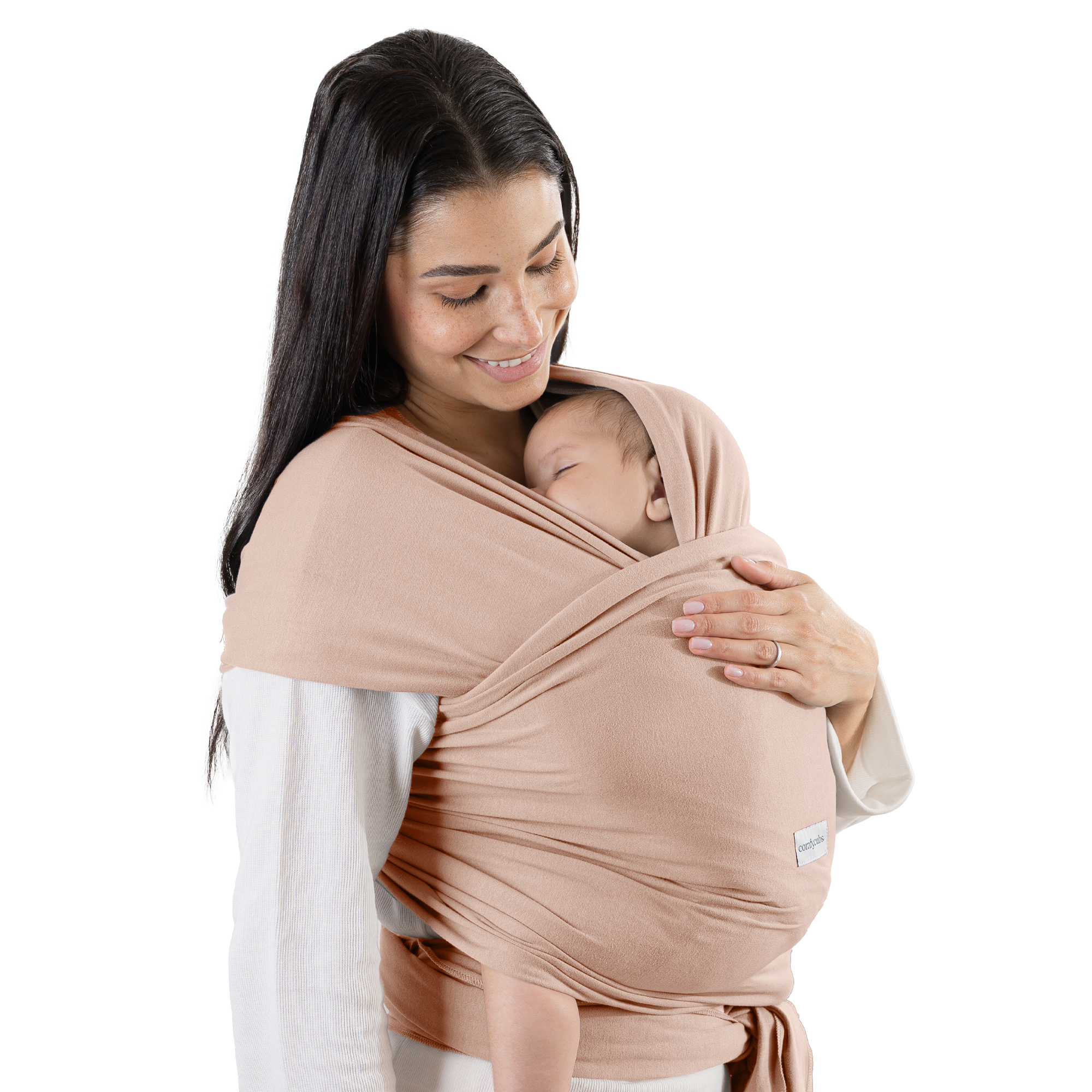 Baby Wrap Carrier in Blush