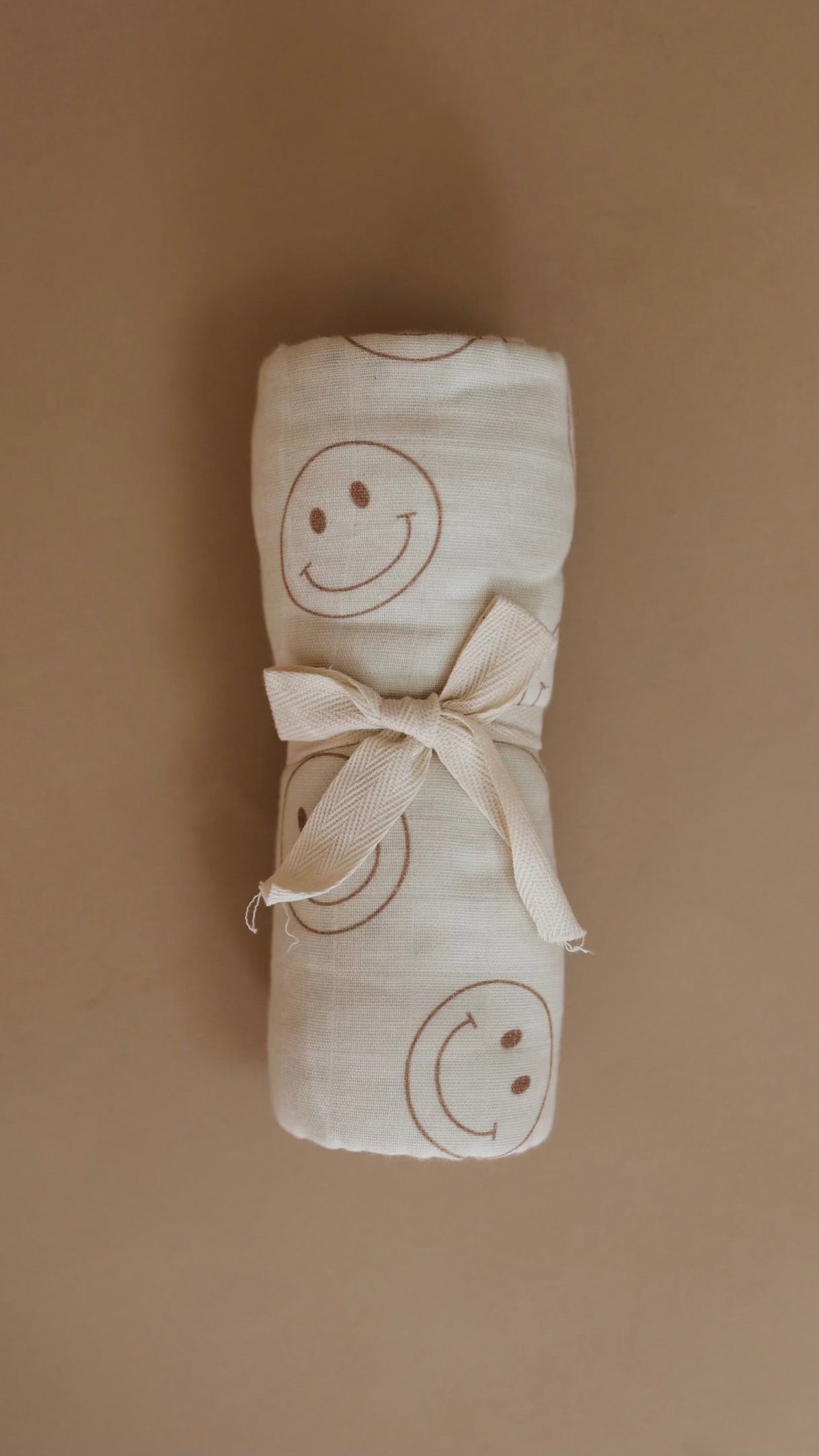 Muslin Swaddle | Just Smile Ivory