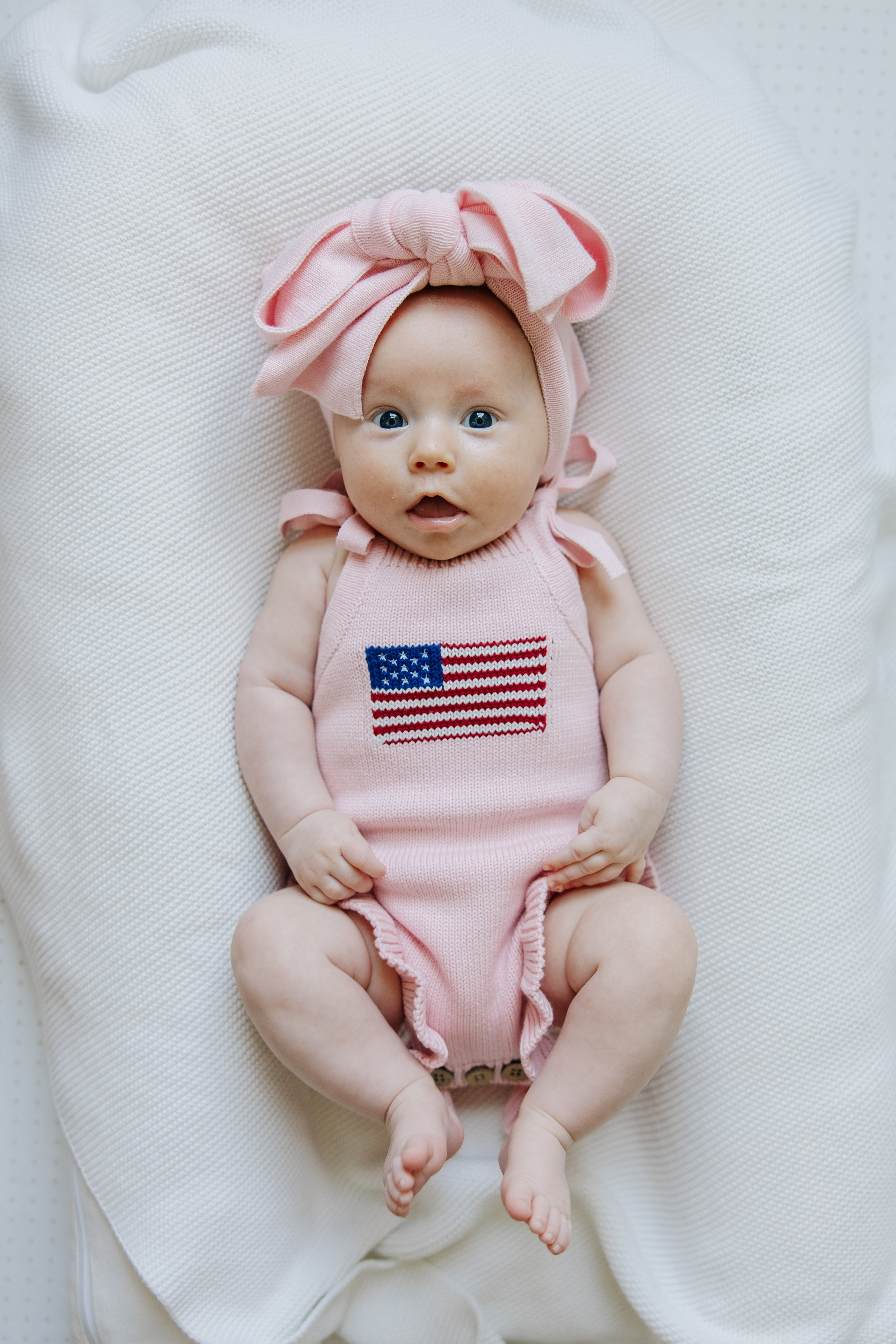 Americana Frills Romper