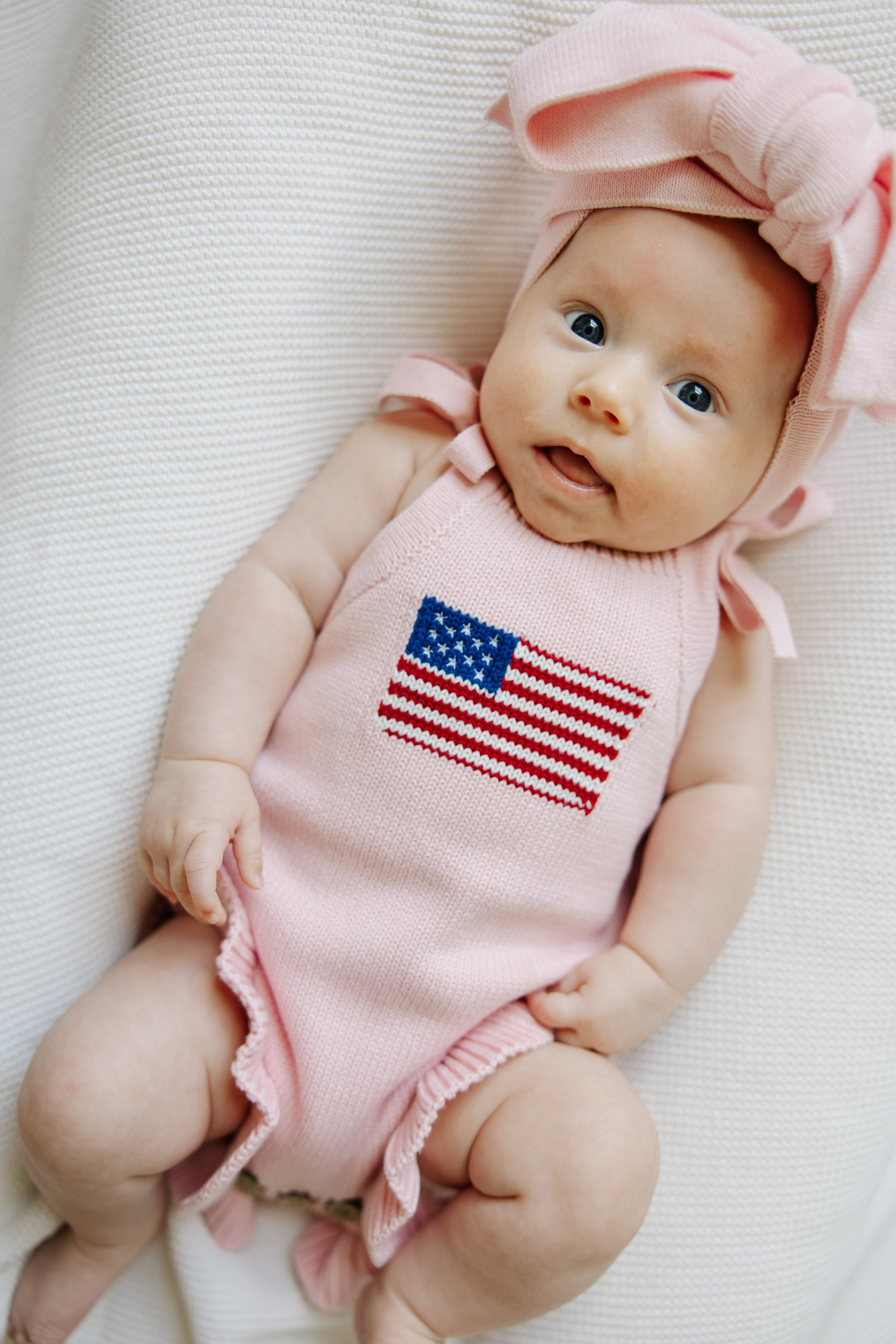 Americana Frills Romper