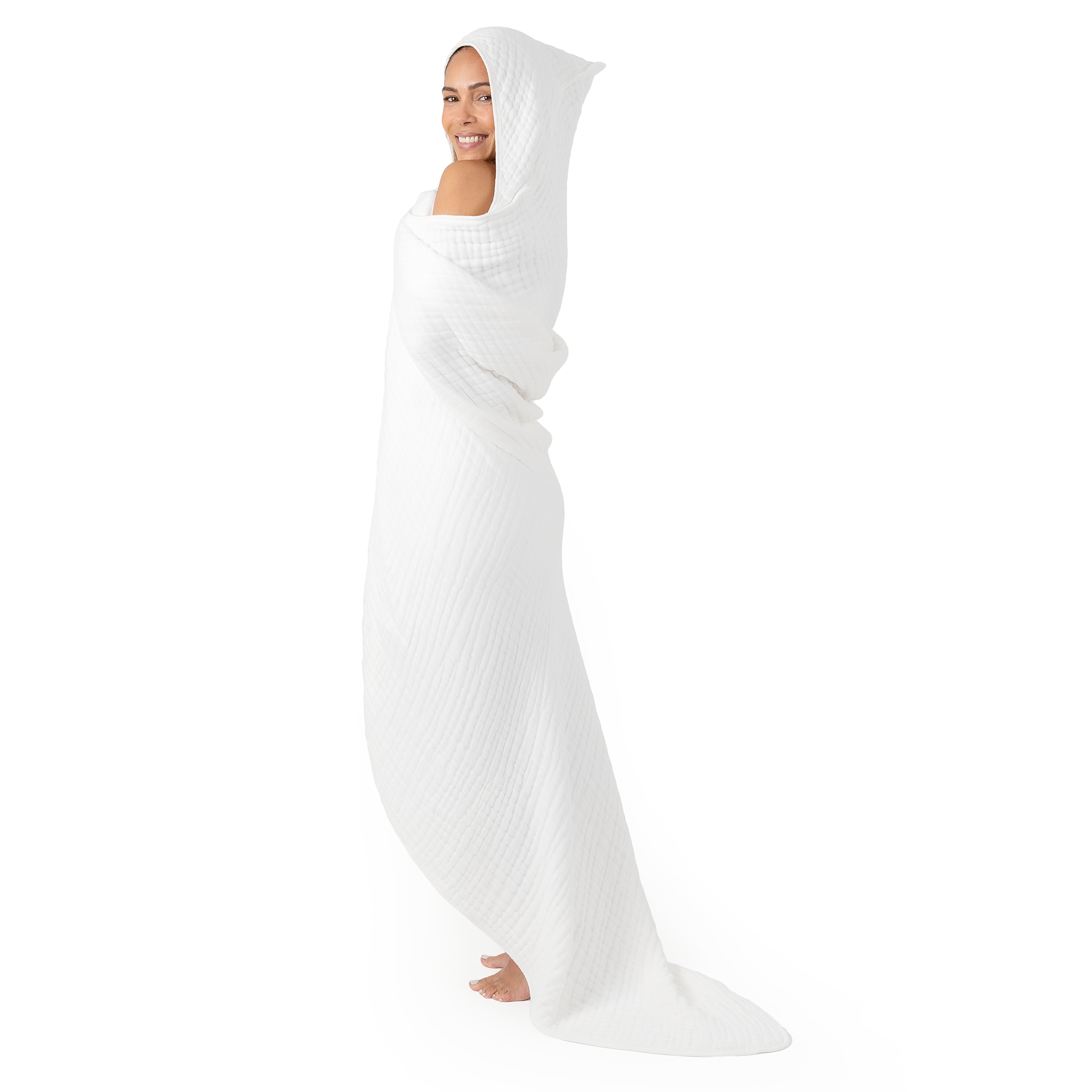 Adult Muslin Hooded Towel by Comfy Cubs