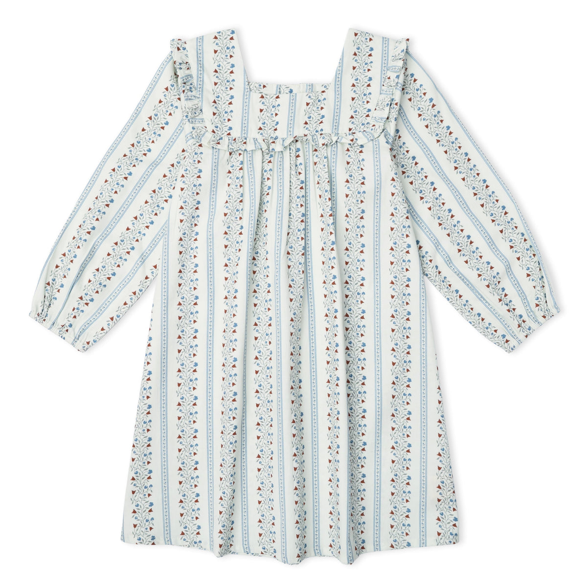 Organic Twill Dress - Vine Trail