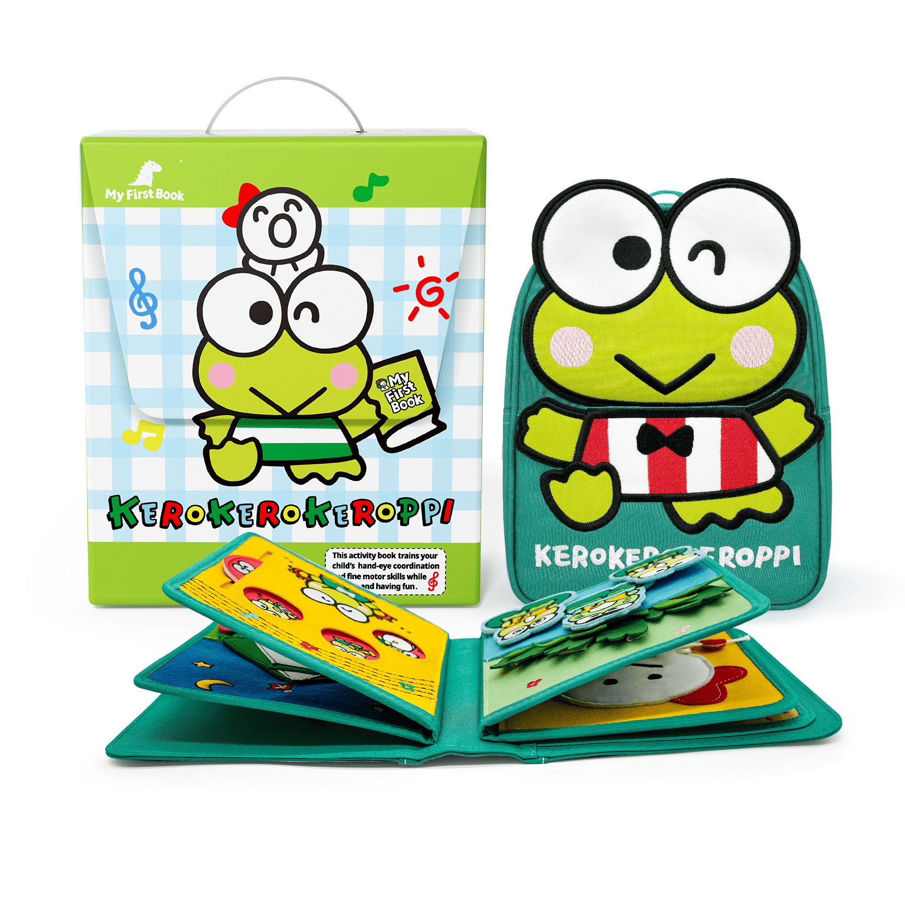 Keroppi Frog Busy Book
