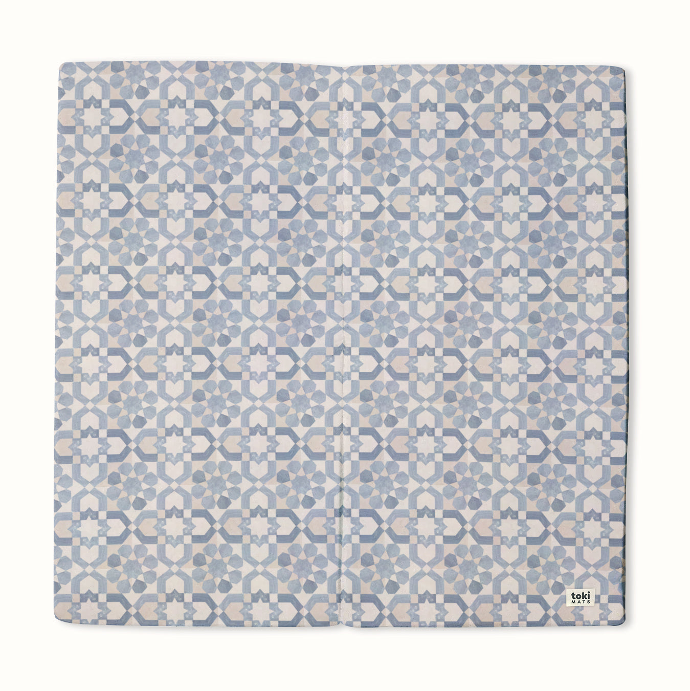 Blue Tile Mat