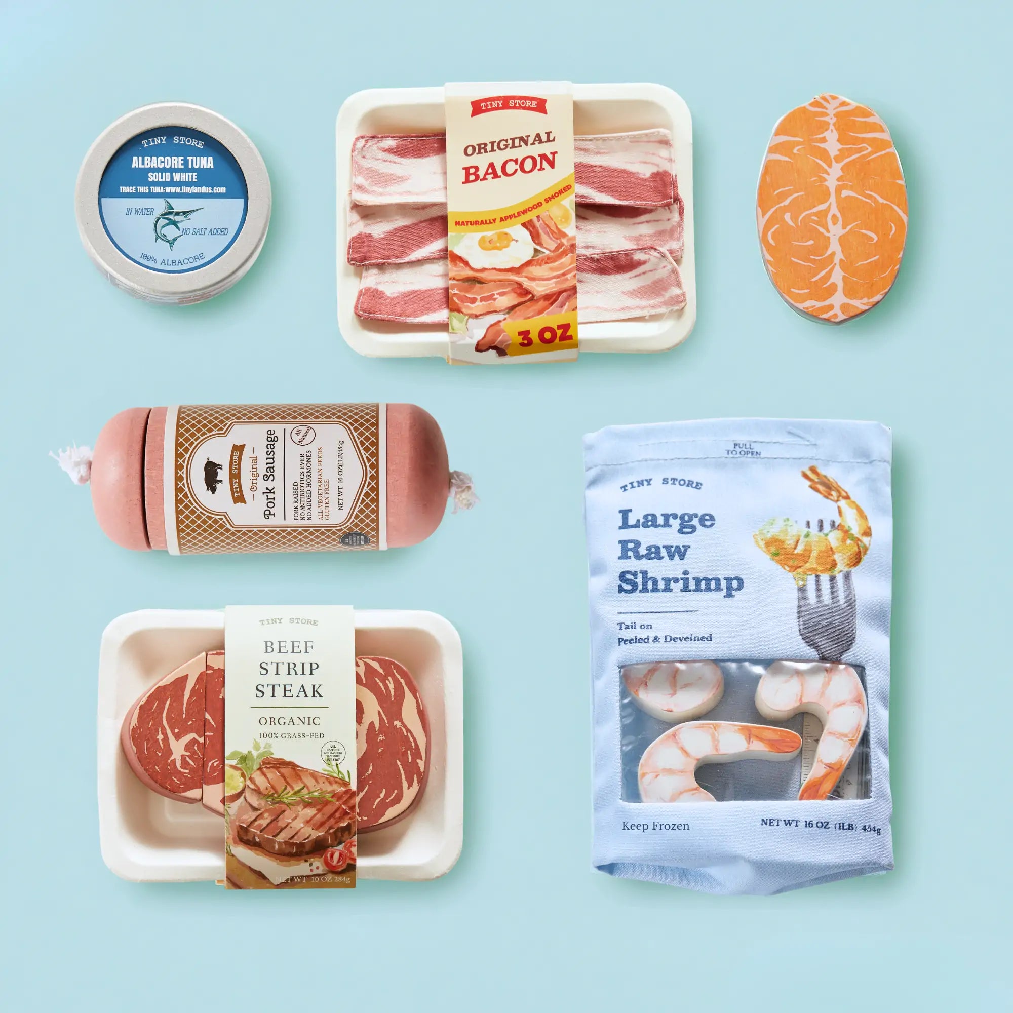 Tiny Land® Organic Meat & Seafood Pack