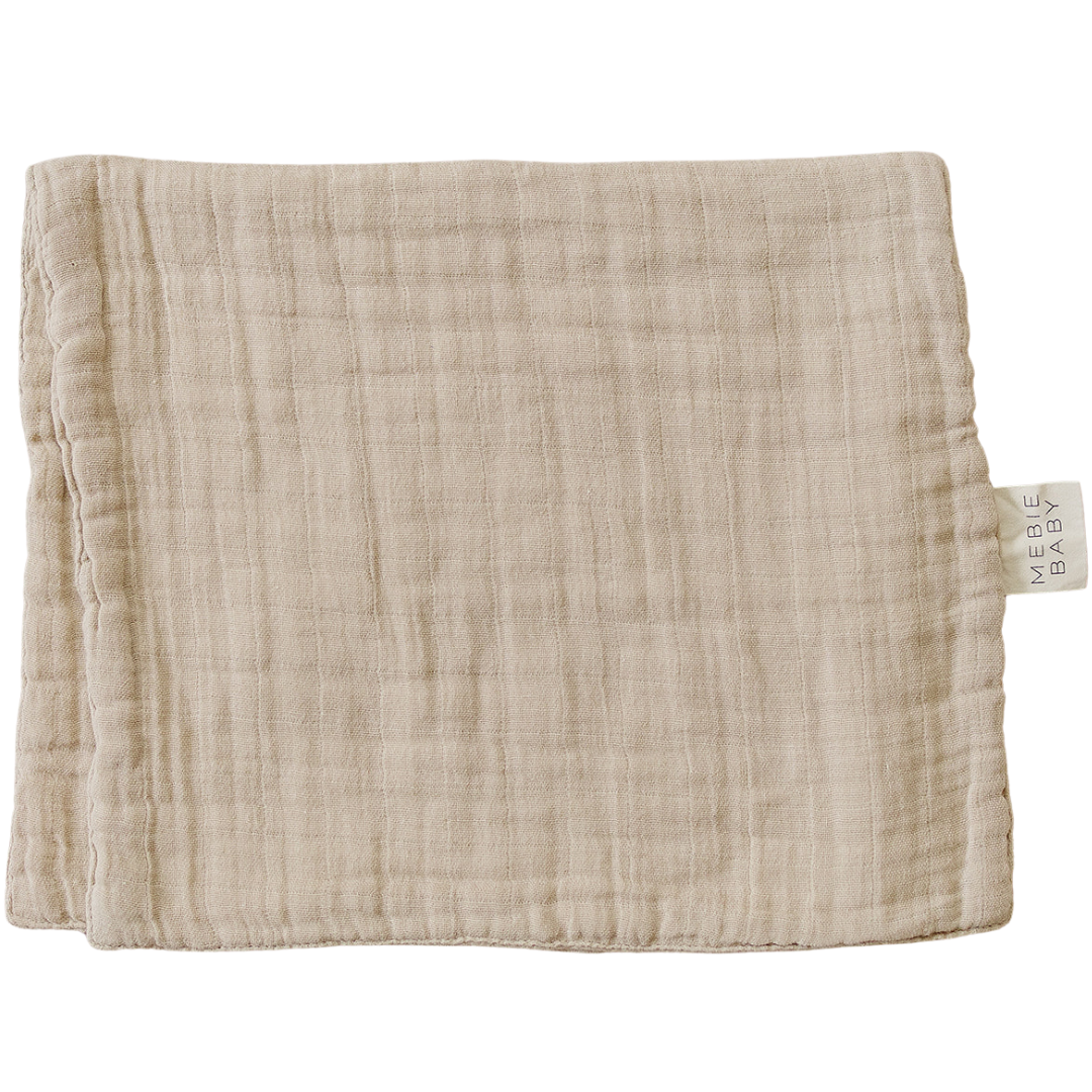 Oatmeal Muslin Burp Cloth  Mebie Baby   